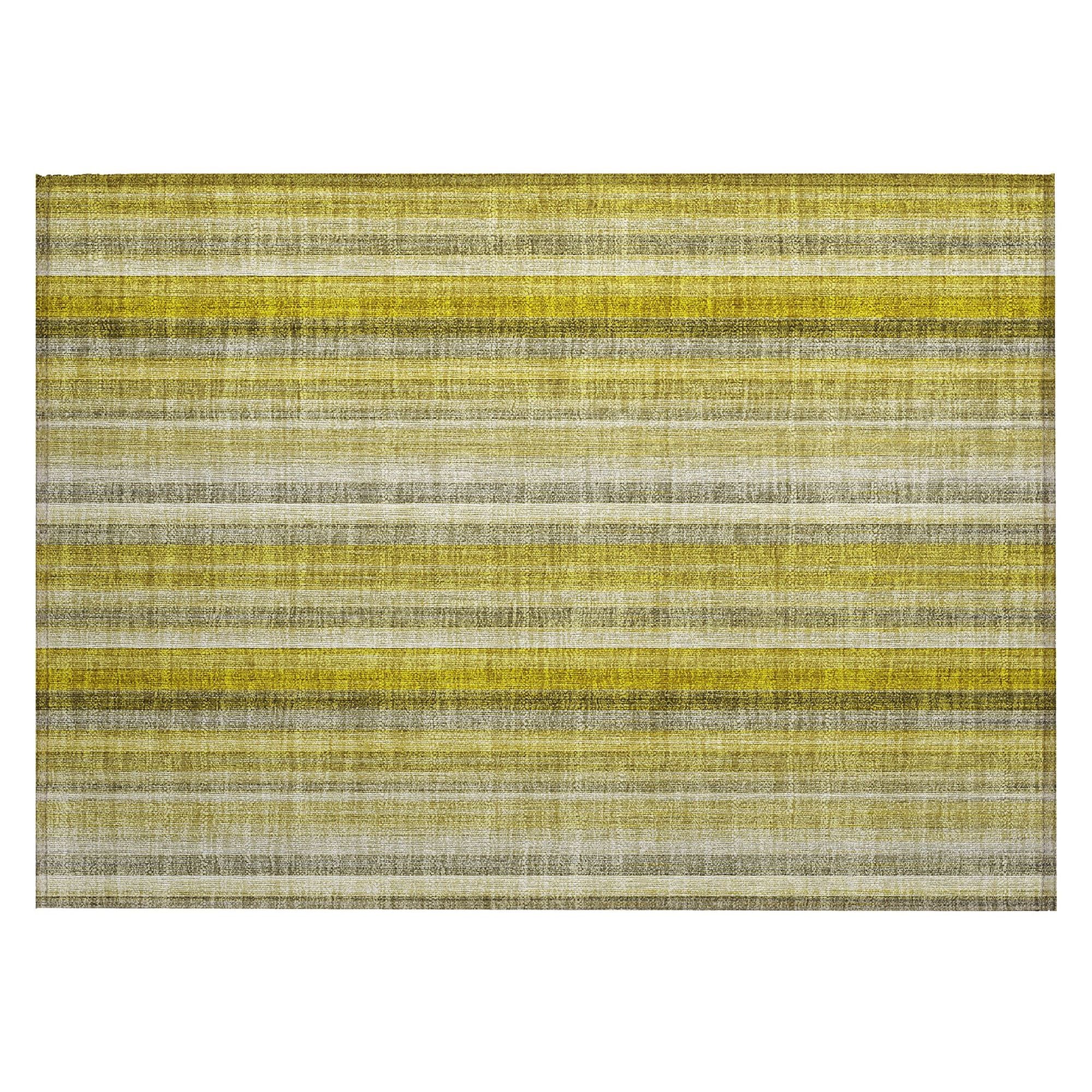 Machine Made ACN543 Gold  Rugs #color_gold 