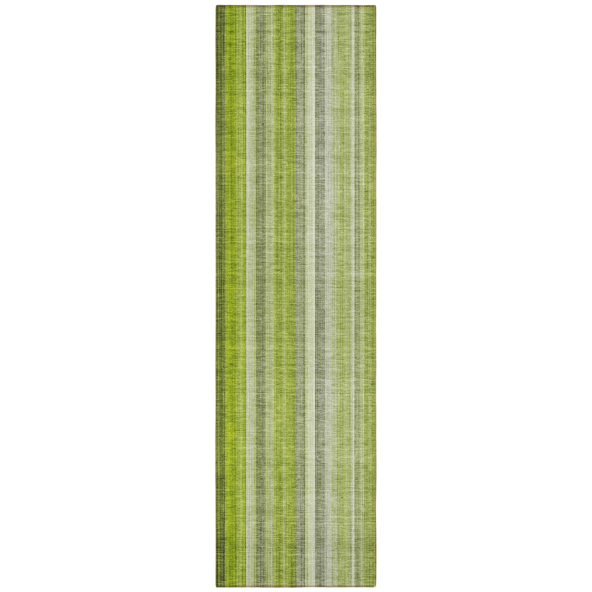 Machine Made ACN543 Green  Rugs #color_green 