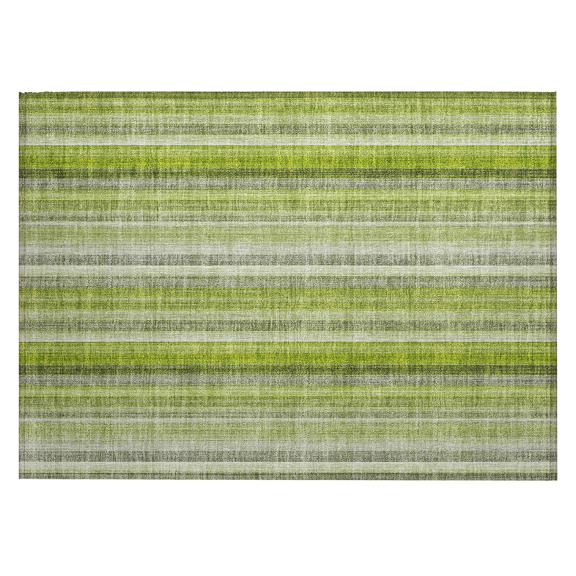 Machine Made ACN543 Green  Rugs #color_green 