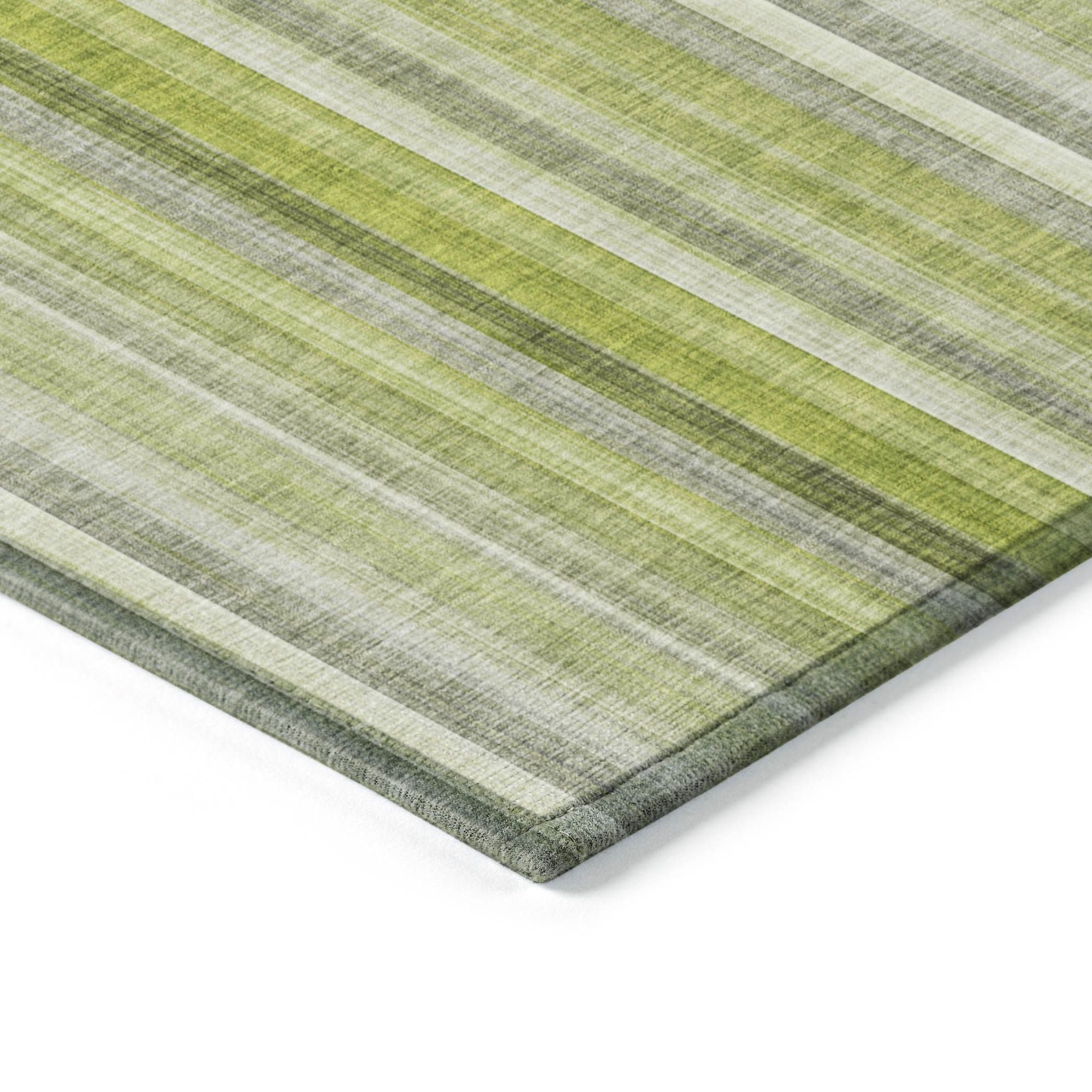 Machine Made ACN543 Green  Rugs #color_green 