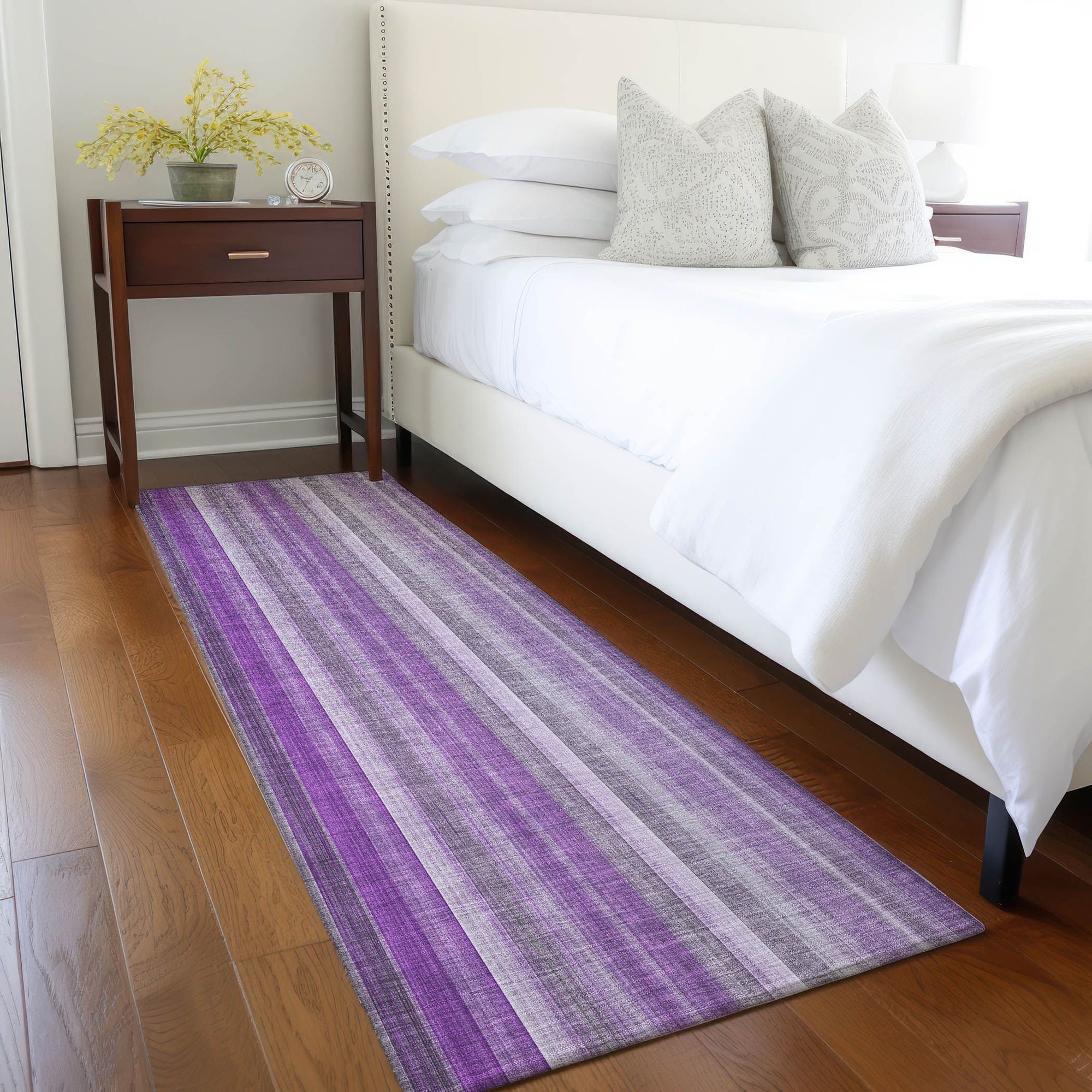 Machine Made ACN543 Purple  Rugs #color_purple 