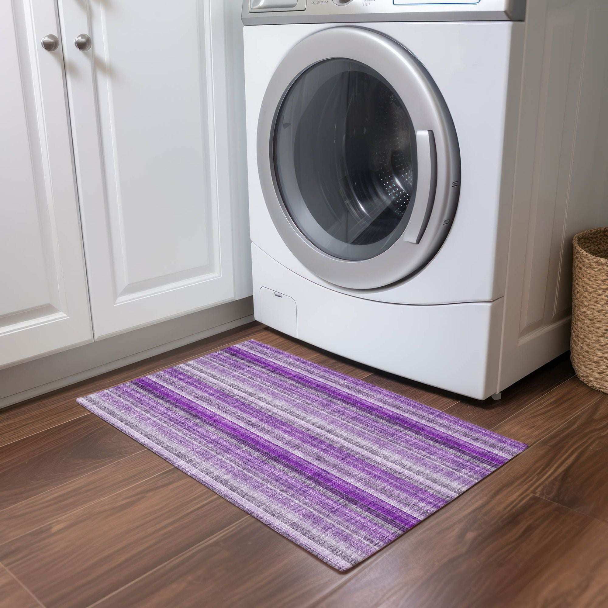 Machine Made ACN543 Purple  Rugs #color_purple 