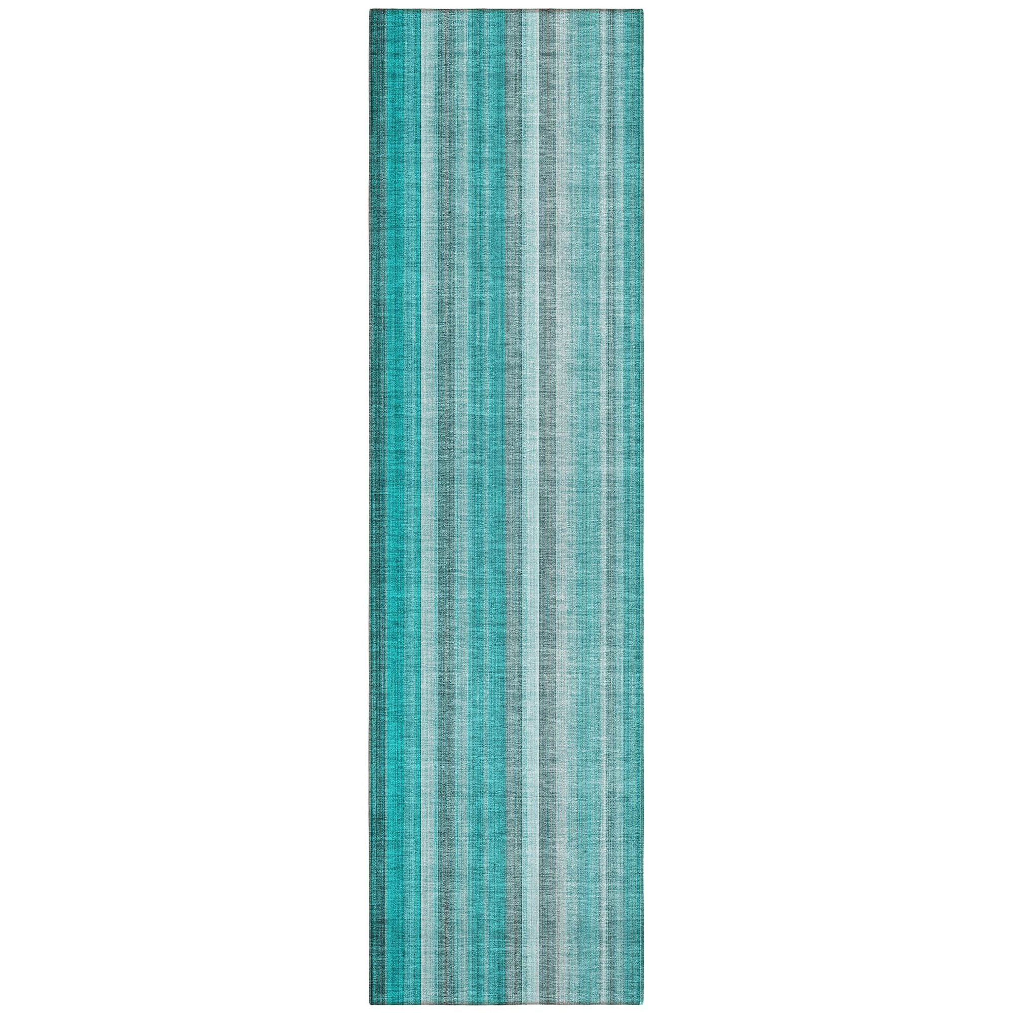 Machine Made ACN543 Teal  Rugs #color_teal 