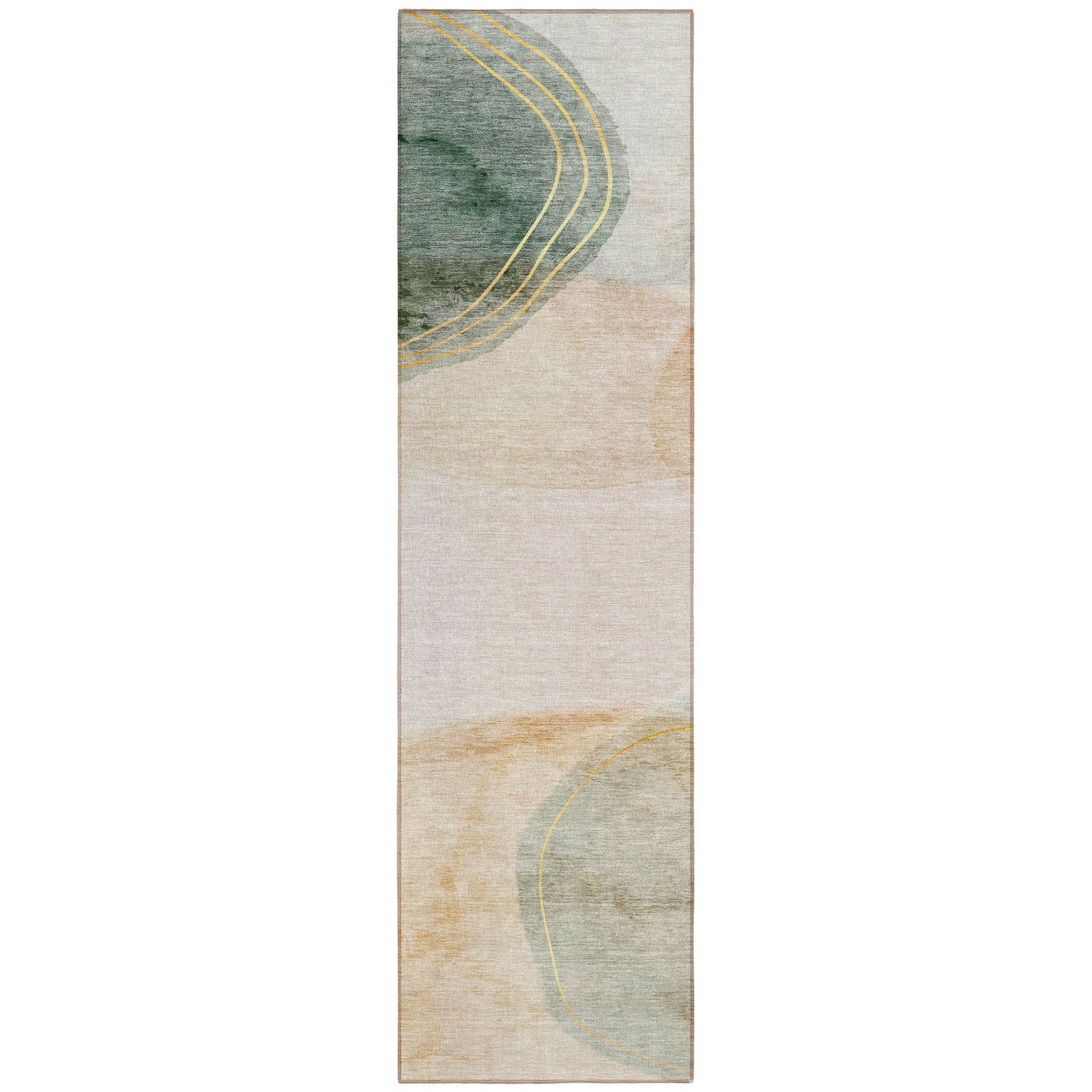 Machine Made ACN545 Beige Brown Rugs #color_beige brown