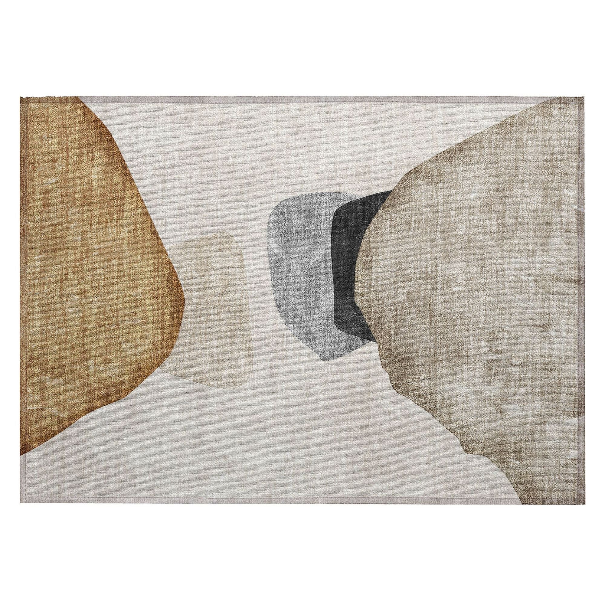 Machine Made ACN547 Brown  Rugs #color_brown 