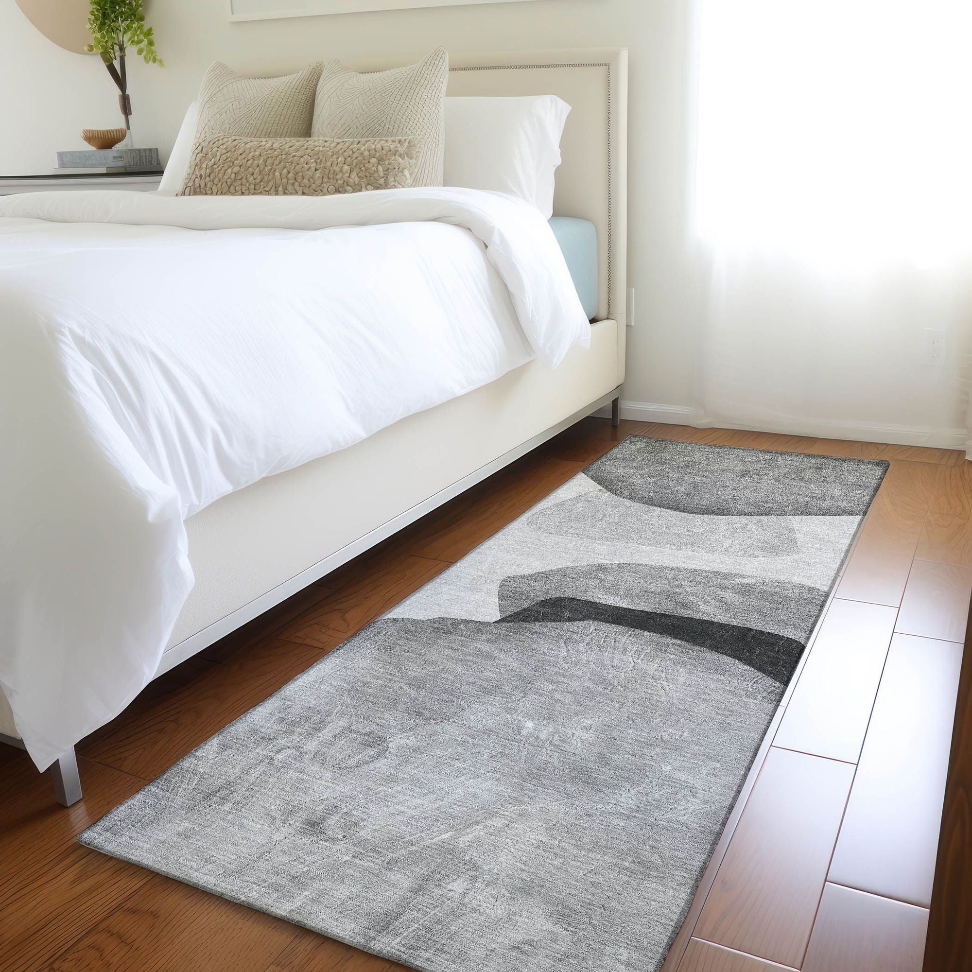 Machine Made ACN547 Gray  Rugs #color_gray 