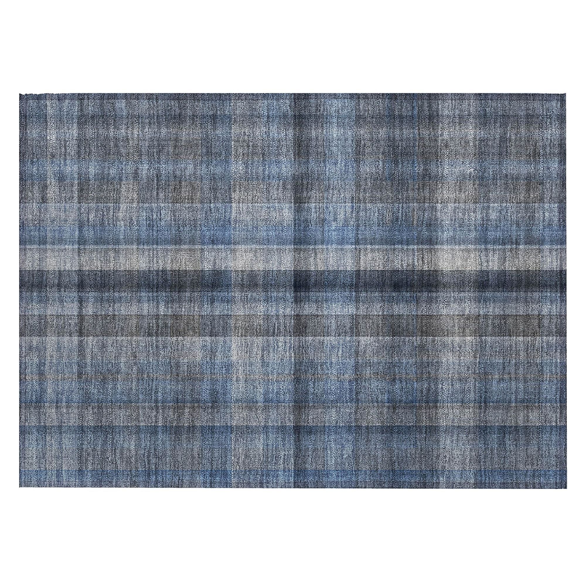 Machine Made ACN548 Blue  Rugs #color_blue 