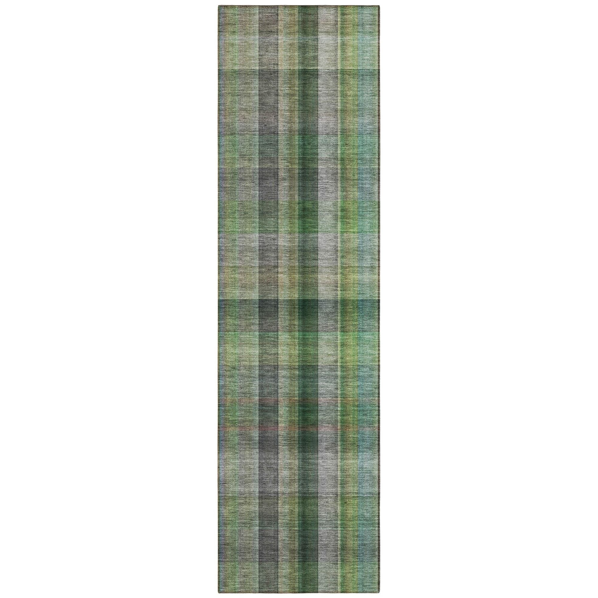 Machine Made ACN548 Green  Rugs #color_green 