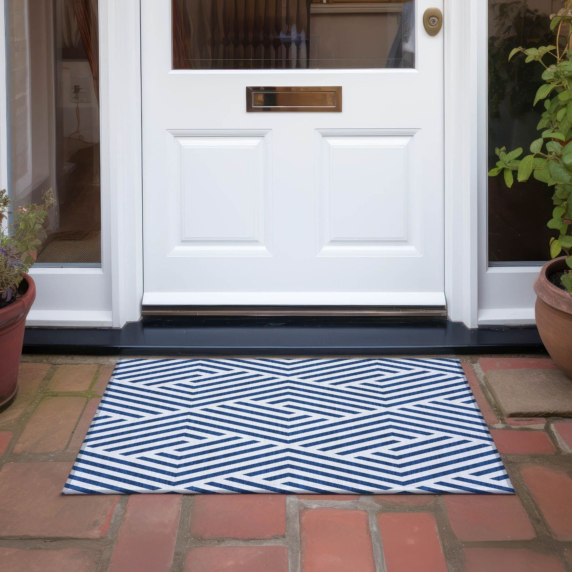 Machine Made ACN550 Navy Blue Rugs #color_navy blue