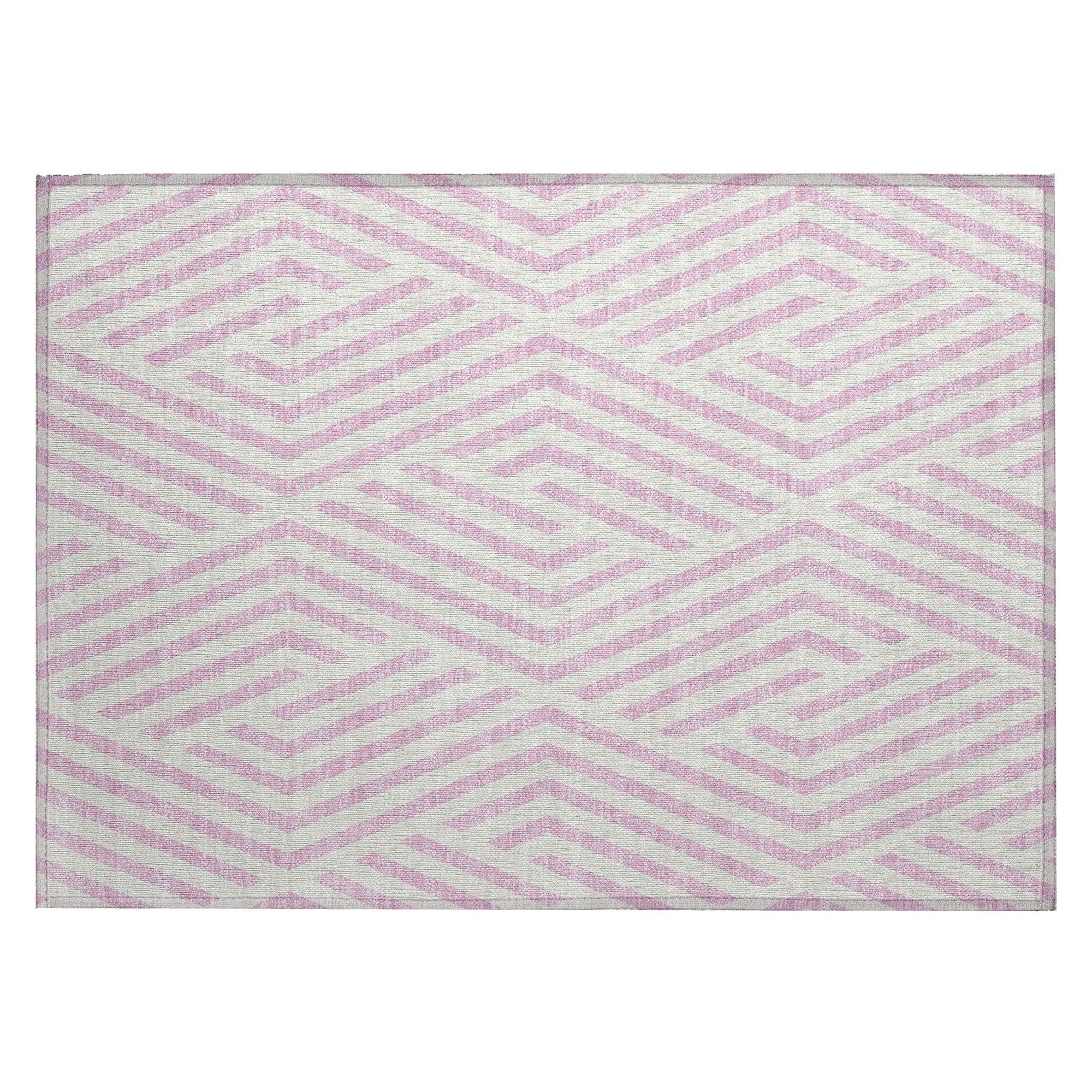 Machine Made ACN550 Pink  Rugs #color_pink 