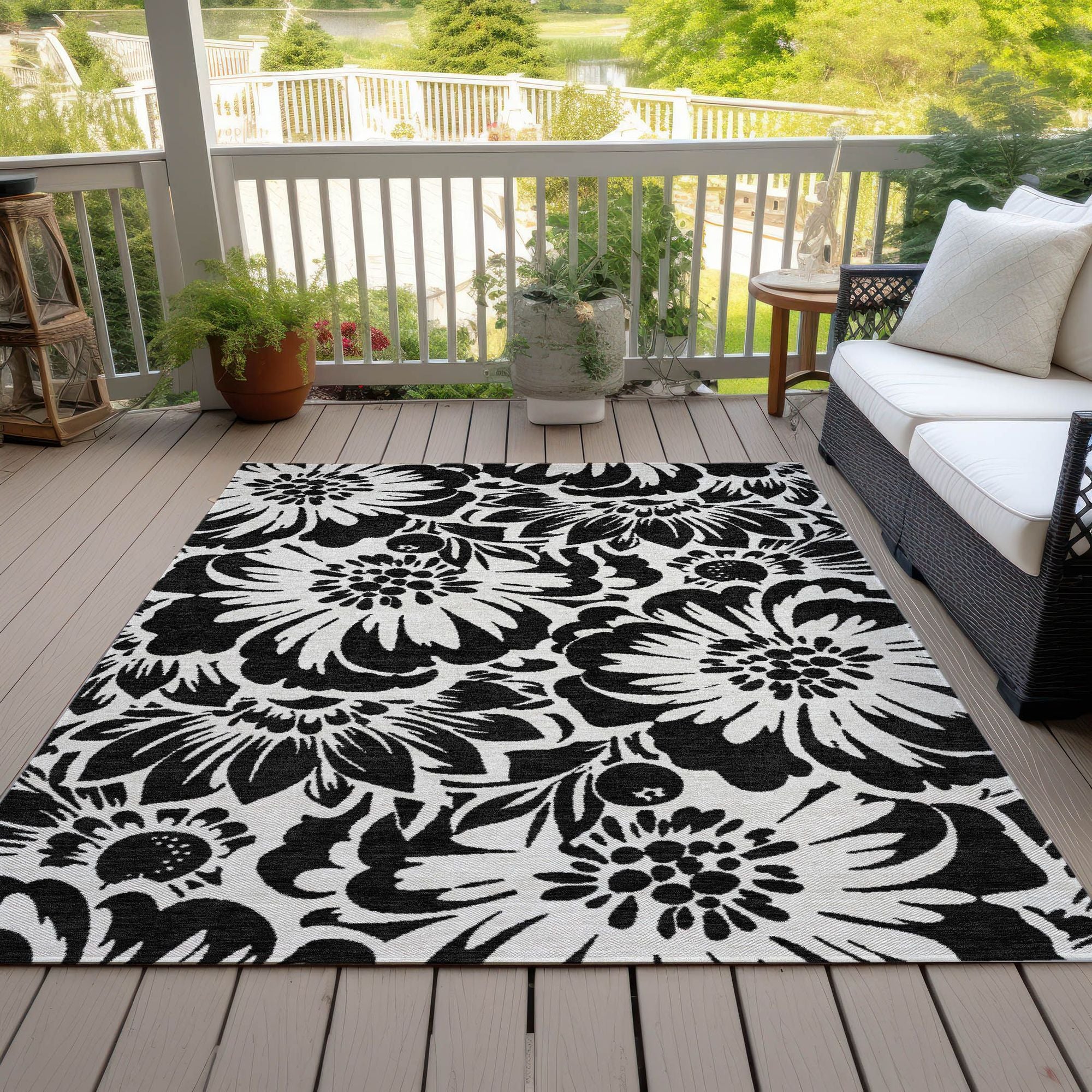 Machine Made ACN551 Black  Rugs #color_black 