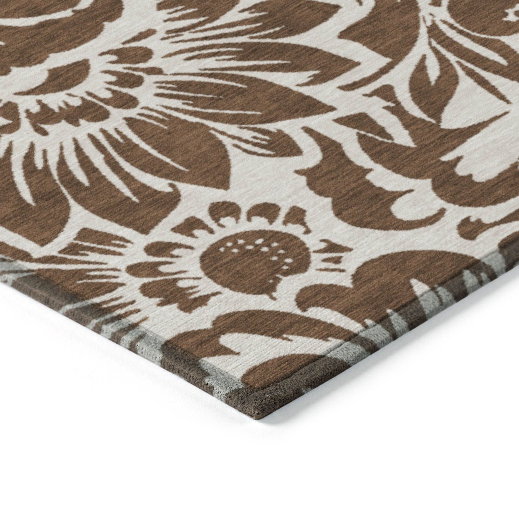 Machine Made ACN551 Brown  Rugs #color_brown 