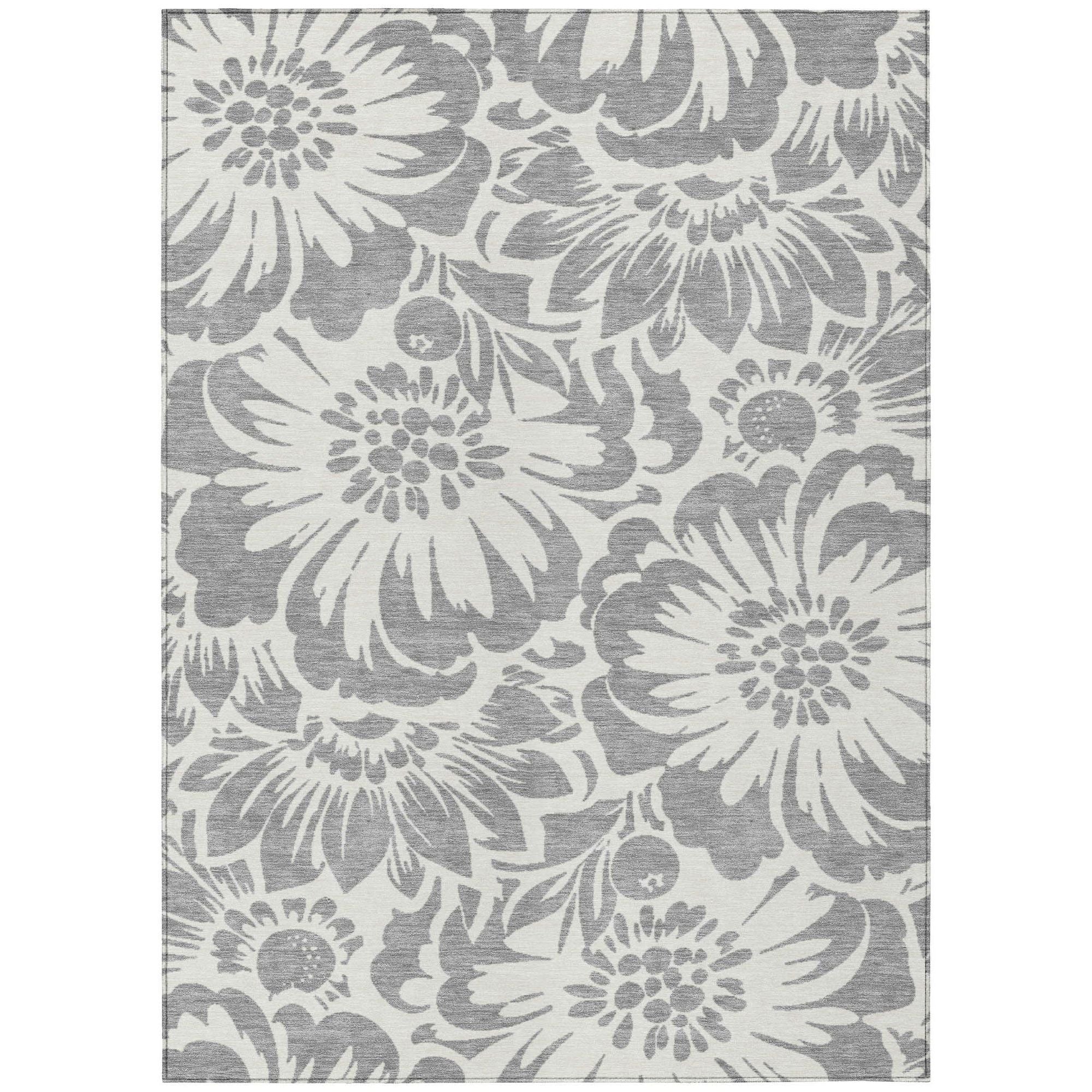 Machine Made ACN551 Gray  Rugs #color_gray 