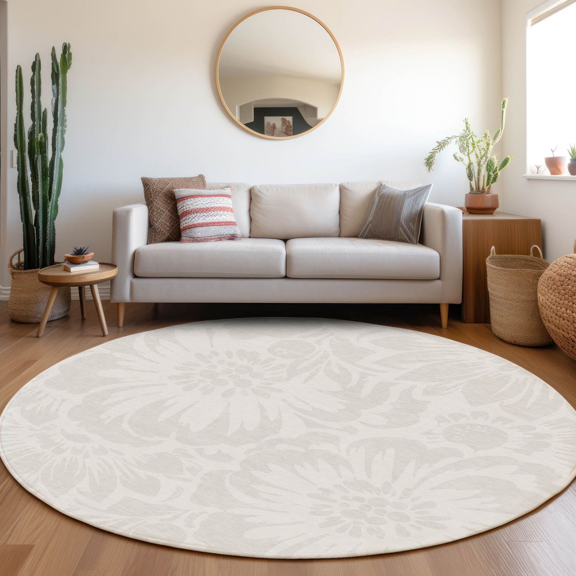 Machine Made ACN551 Ivory  Rugs #color_ivory 