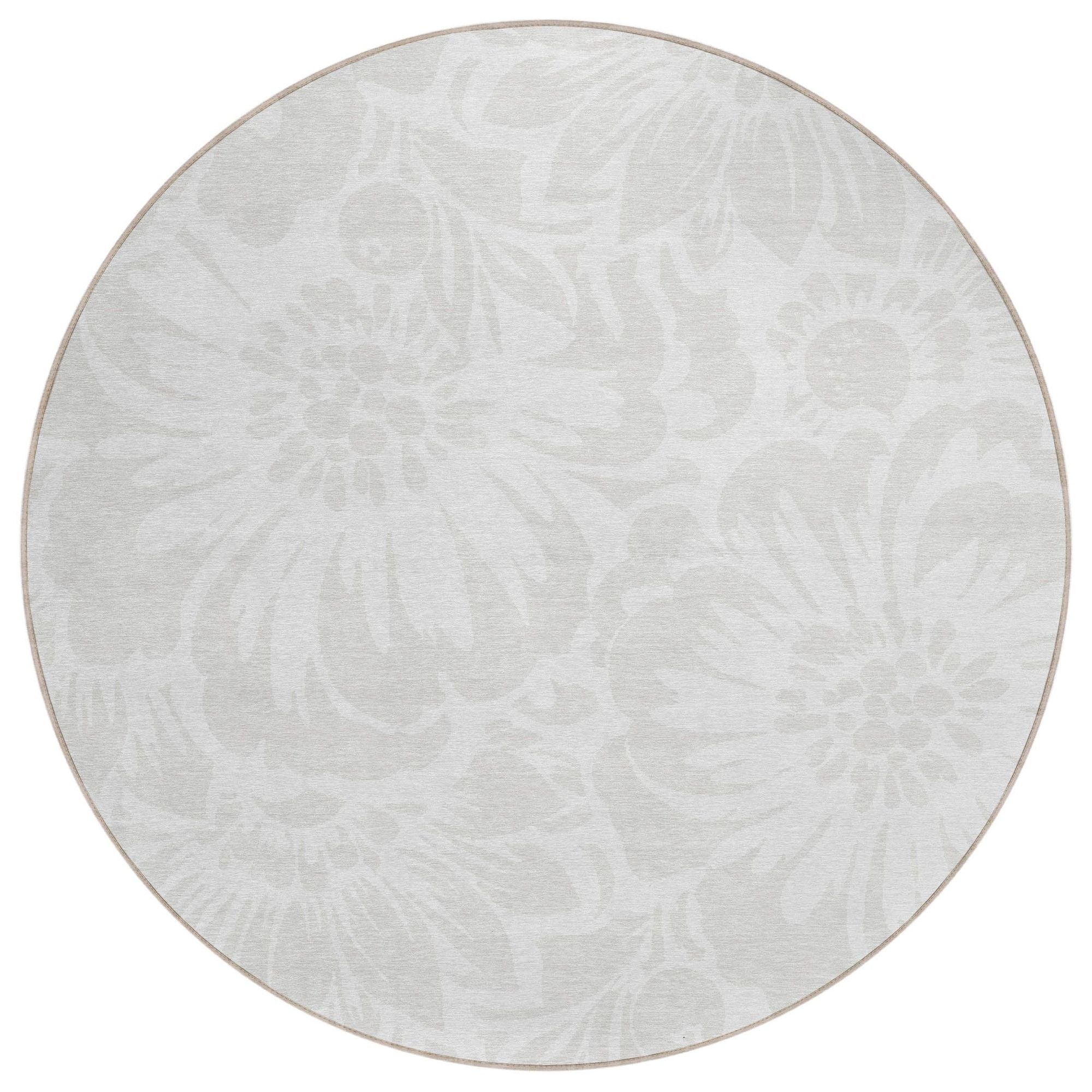 Machine Made ACN551 Ivory  Rugs #color_ivory 