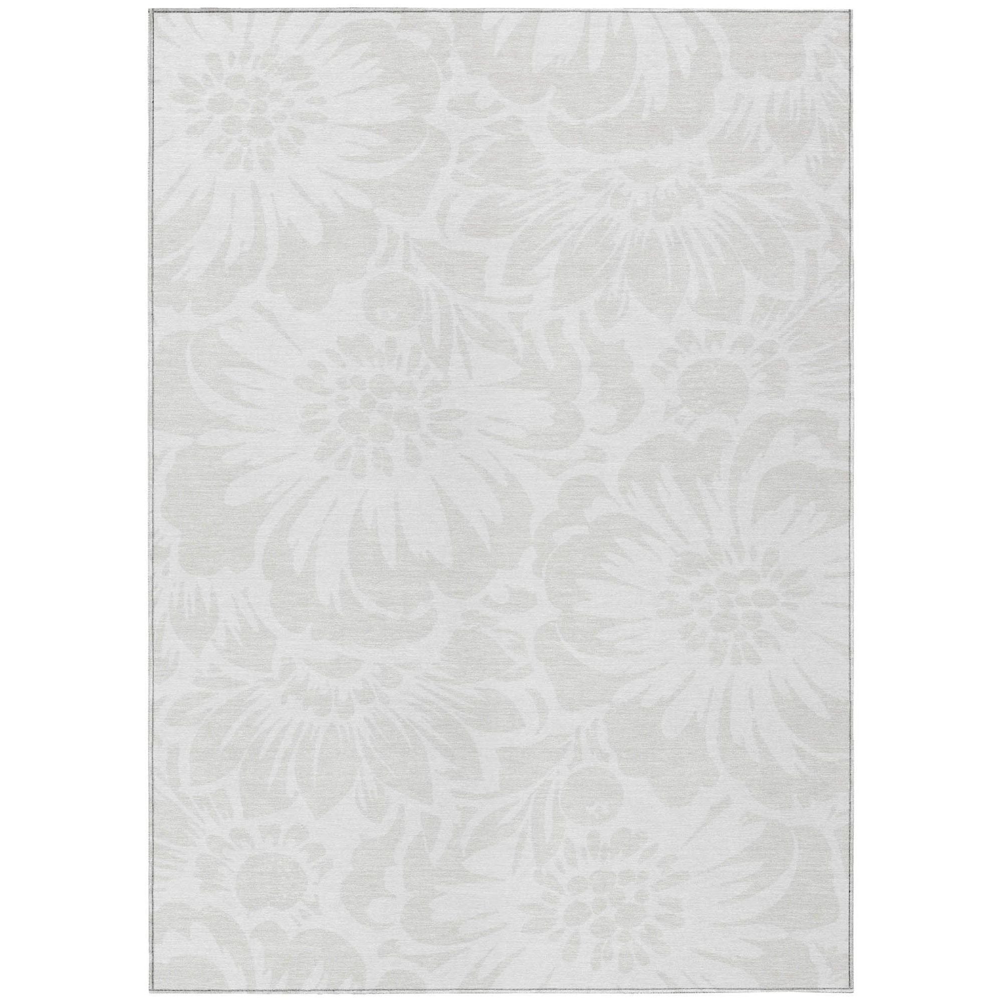 Machine Made ACN551 Ivory  Rugs #color_ivory 