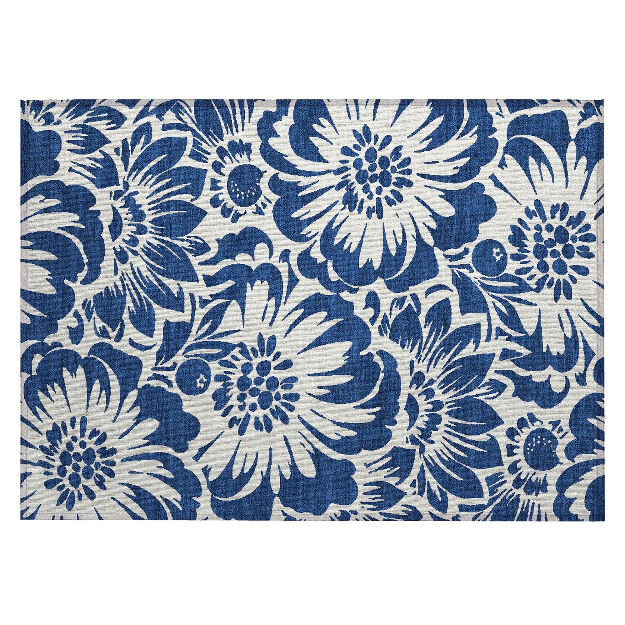 Machine Made ACN551 Navy Blue Rugs #color_navy blue