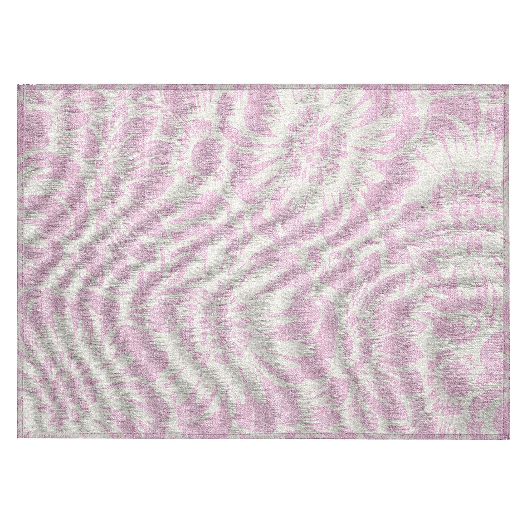 Machine Made ACN551 Pink  Rugs #color_pink 