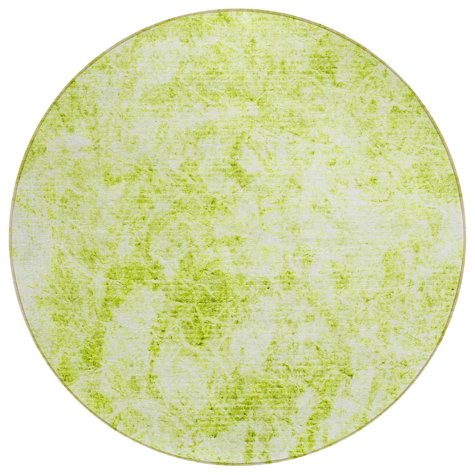 Machine Made ACN553 Aloe Green Rugs #color_aloe green