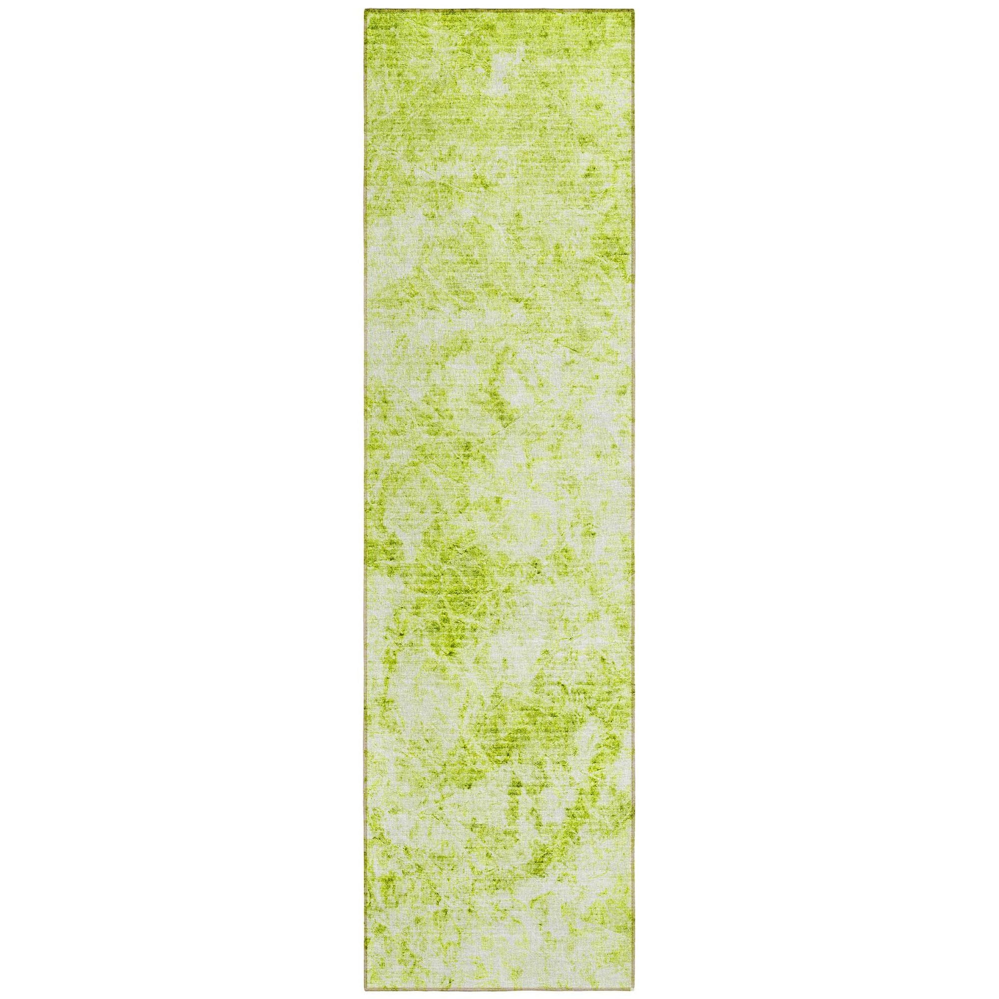 Machine Made ACN553 Aloe Green Rugs #color_aloe green