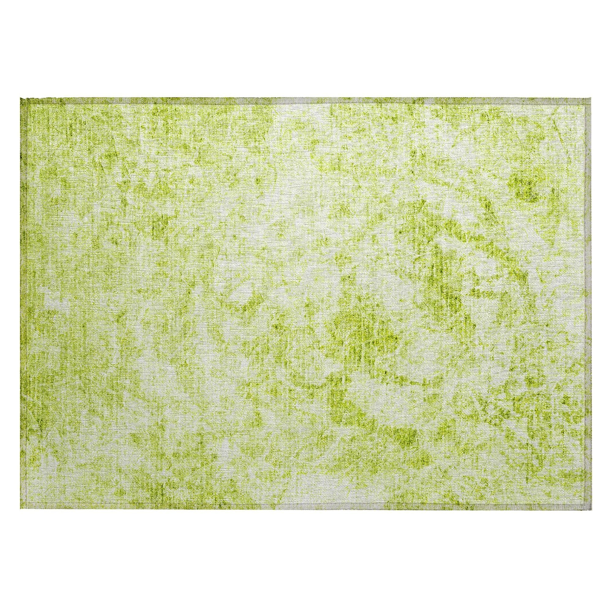 Machine Made ACN553 Aloe Green Rugs #color_aloe green