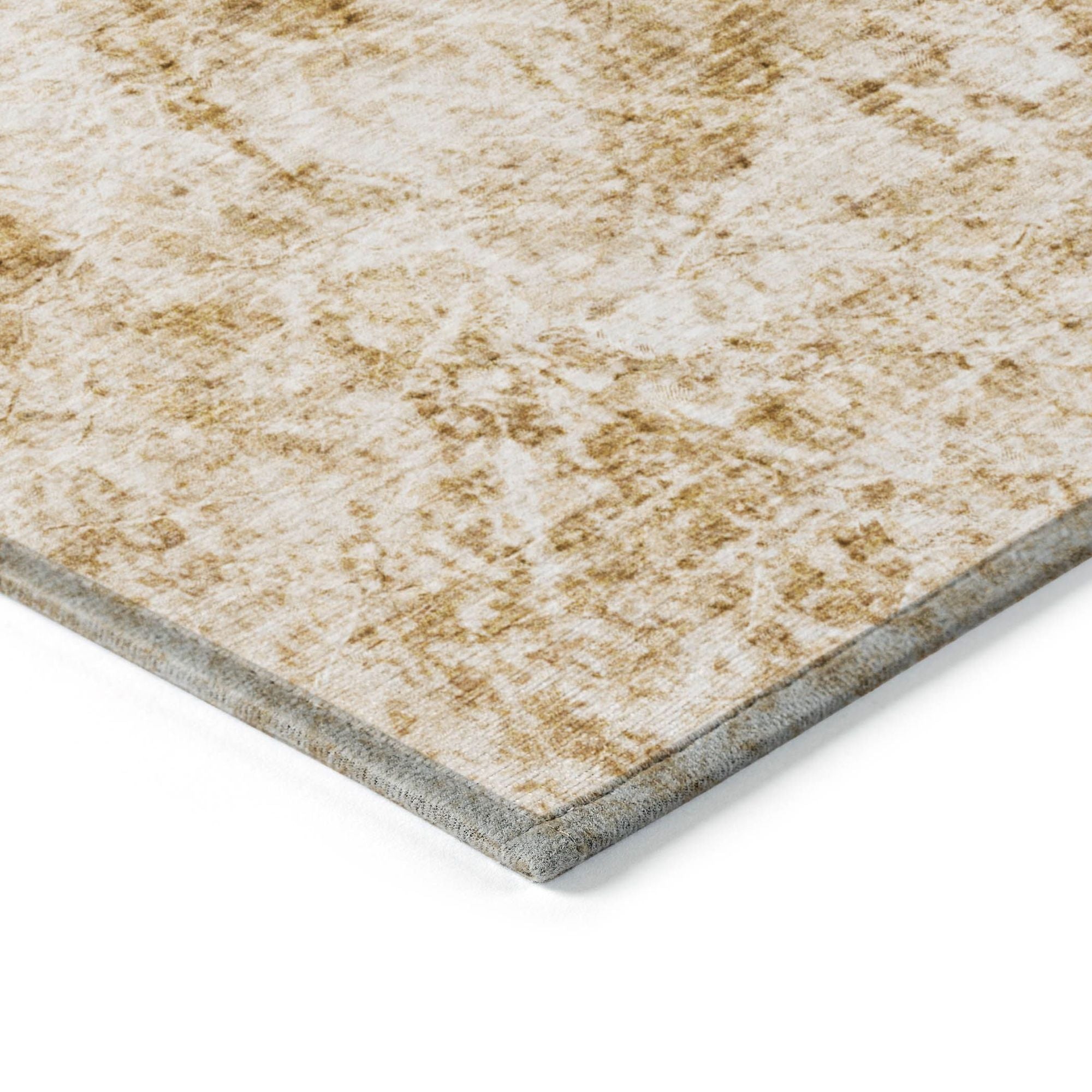 Machine Made ACN553 Beige Brown Rugs #color_beige brown