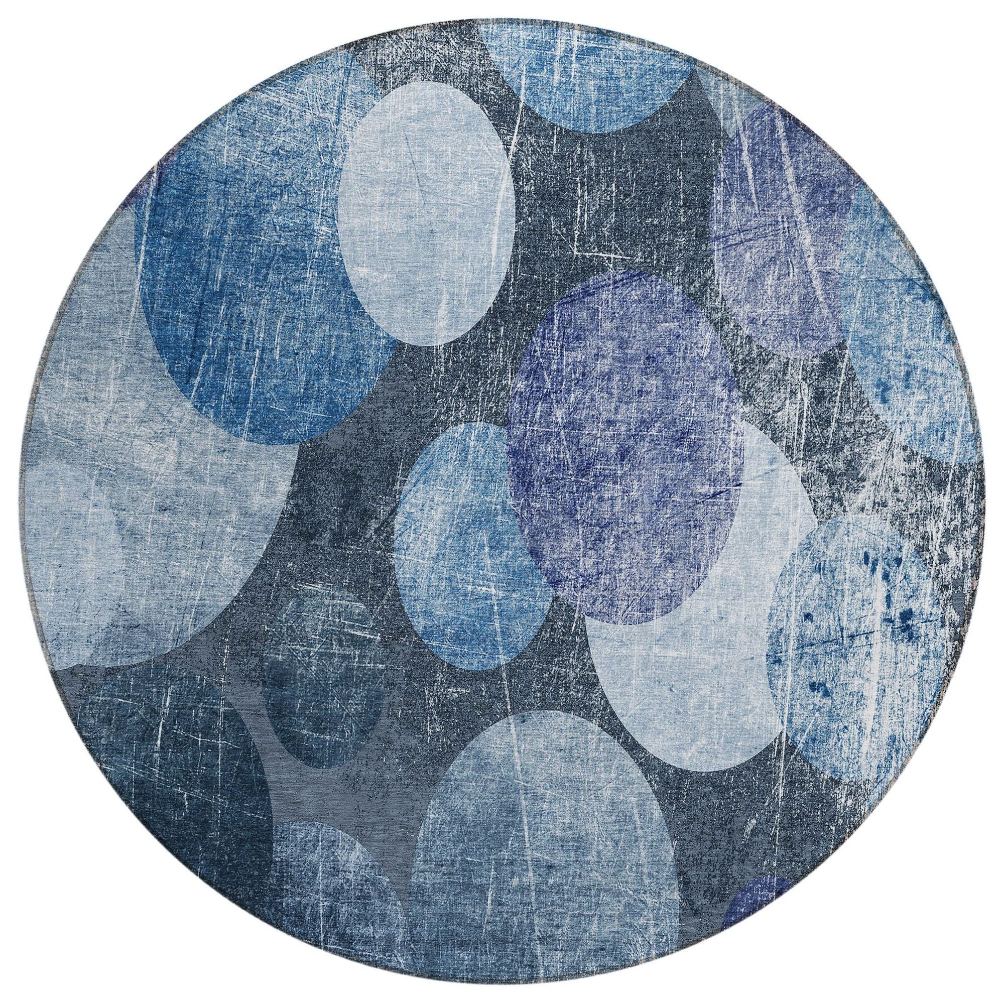 Machine Made ACN556 Blue  Rugs #color_blue 