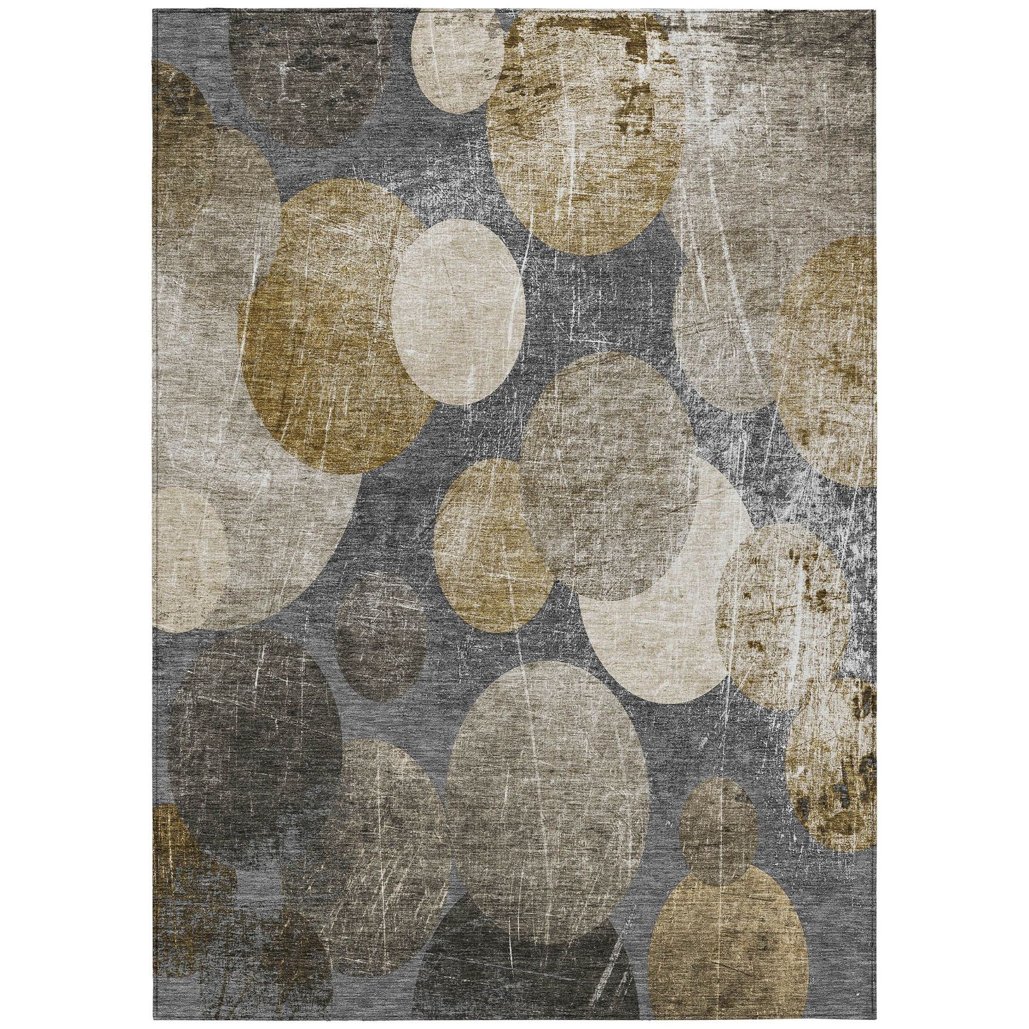 Machine Made ACN556 Brown  Rugs #color_brown 