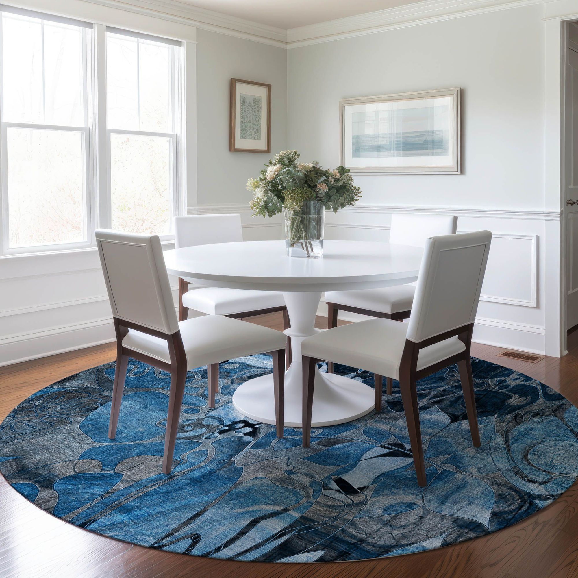 Machine Made ACN558 Blue  Rugs #color_blue 