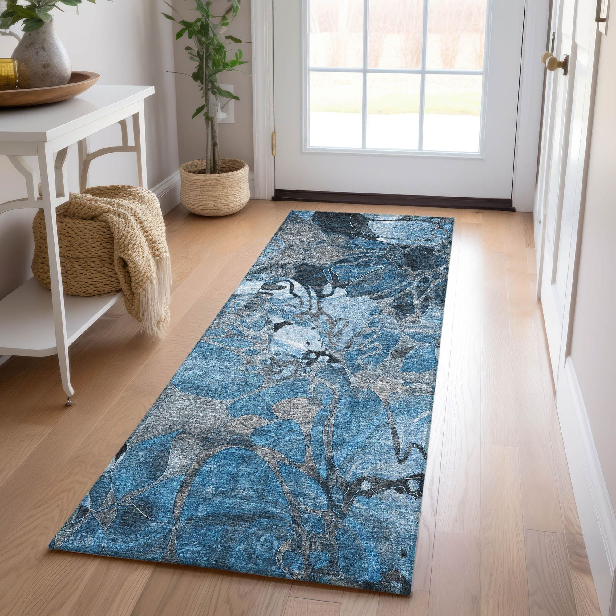 Machine Made ACN558 Blue  Rugs #color_blue 