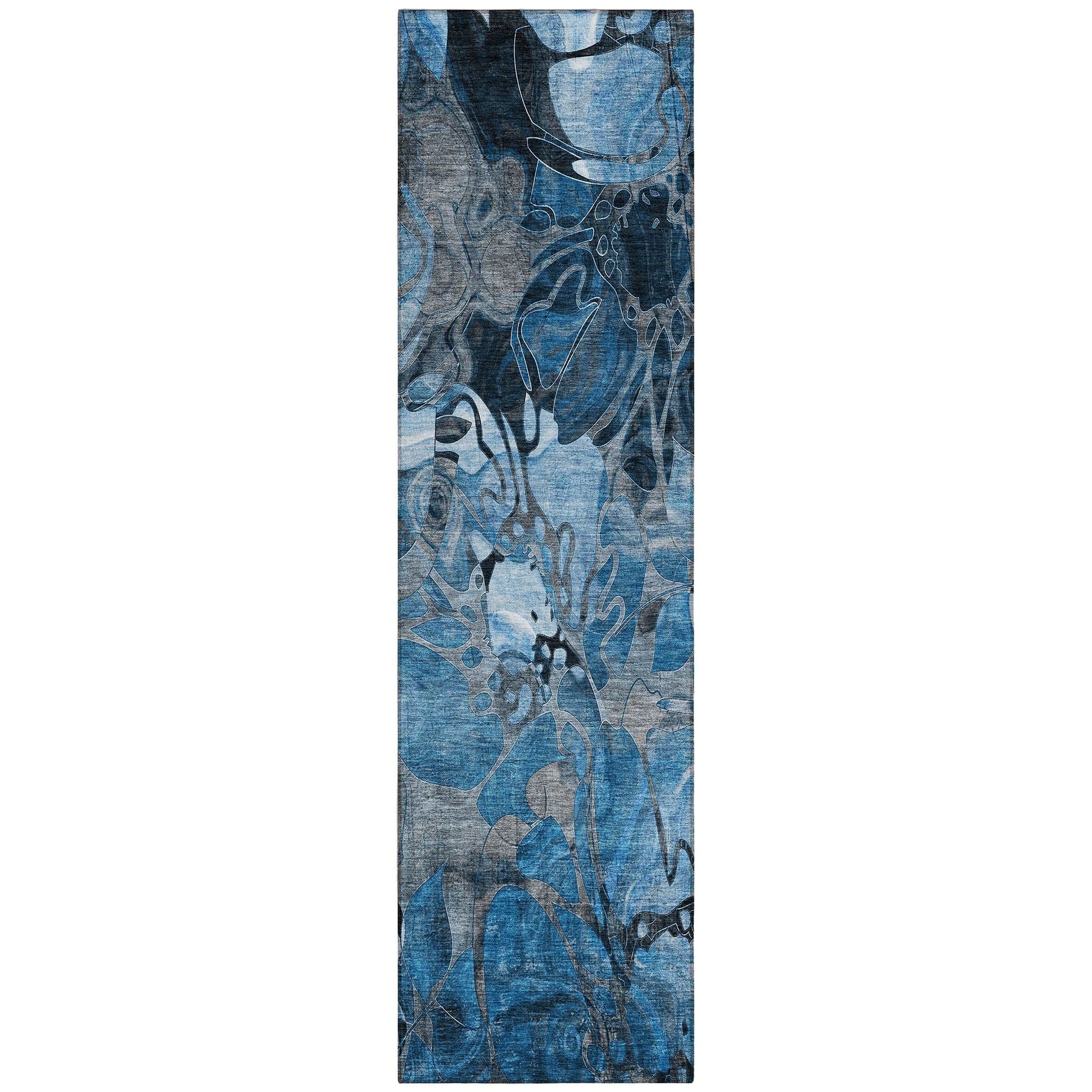 Machine Made ACN558 Blue  Rugs #color_blue 