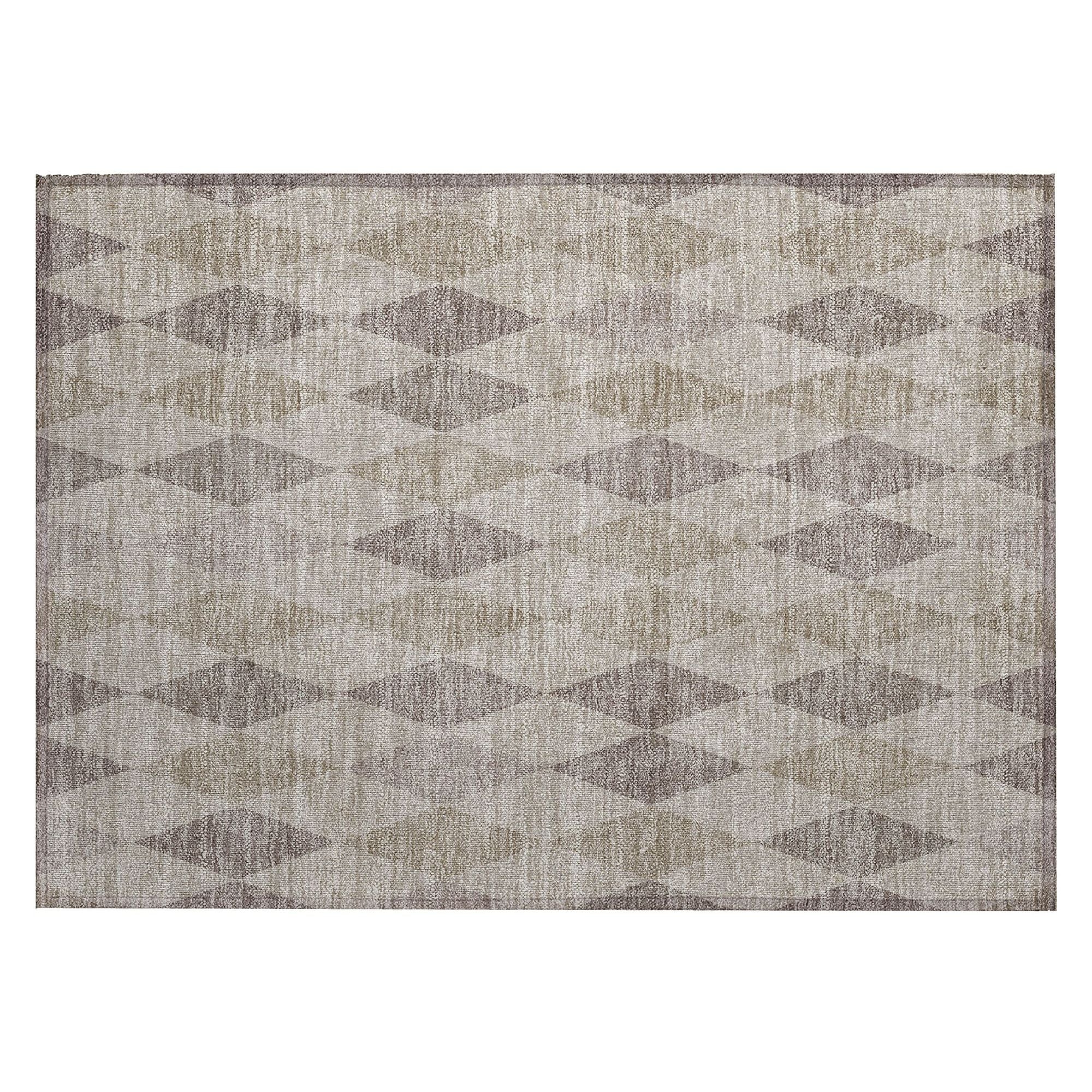 Machine Made ACN561 Beige Brown Rugs #color_beige brown