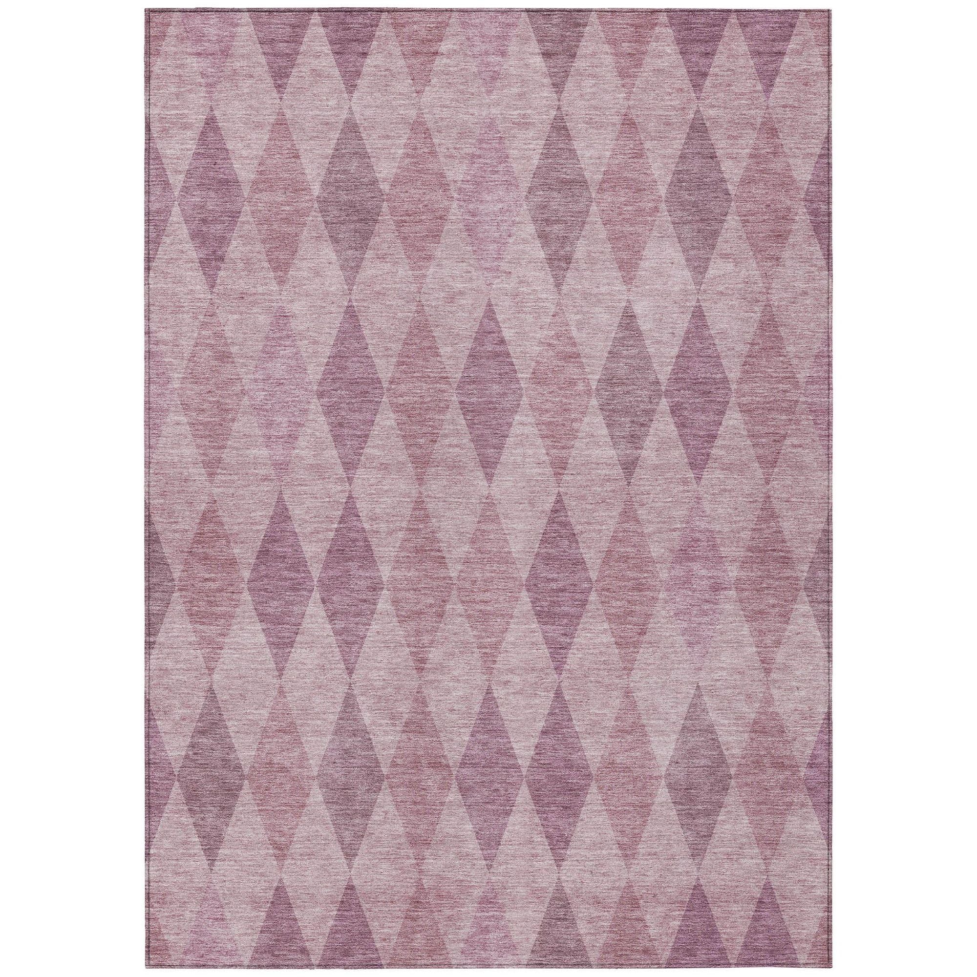 Machine Made ACN561 Blush Pink Rugs #color_blush pink