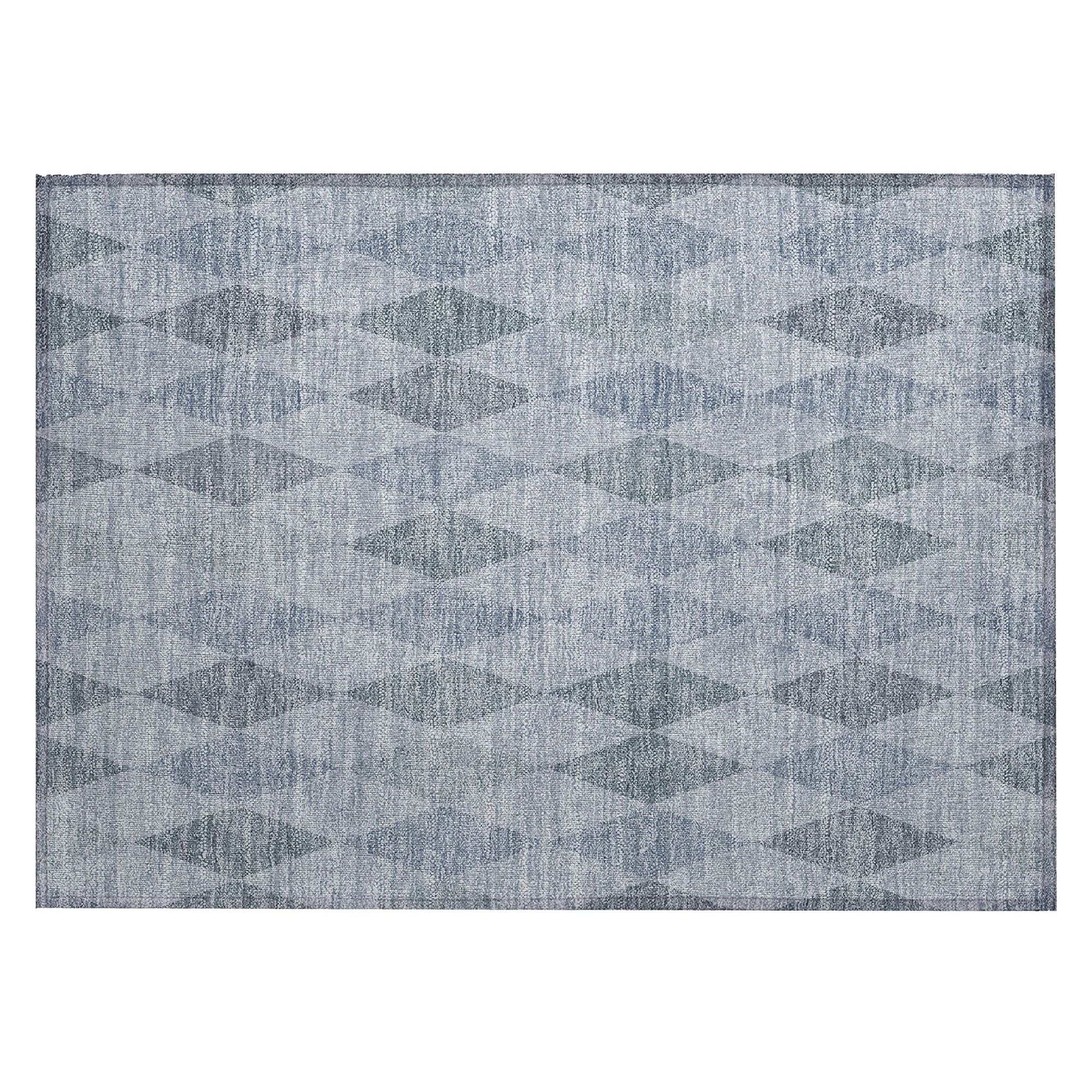 Machine Made ACN561 Denim Blue Rugs #color_denim blue