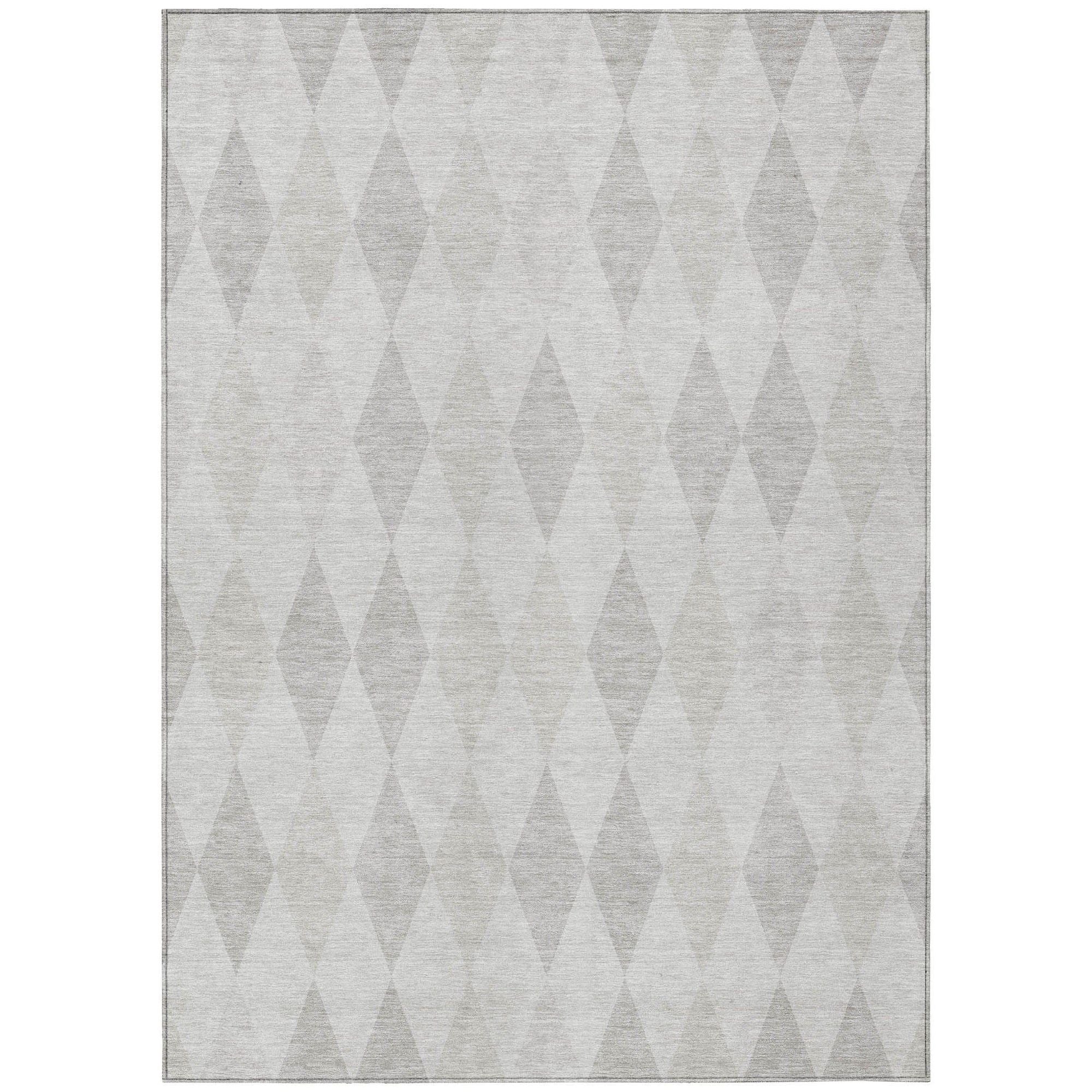 Machine Made ACN561 Ivory  Rugs #color_ivory 