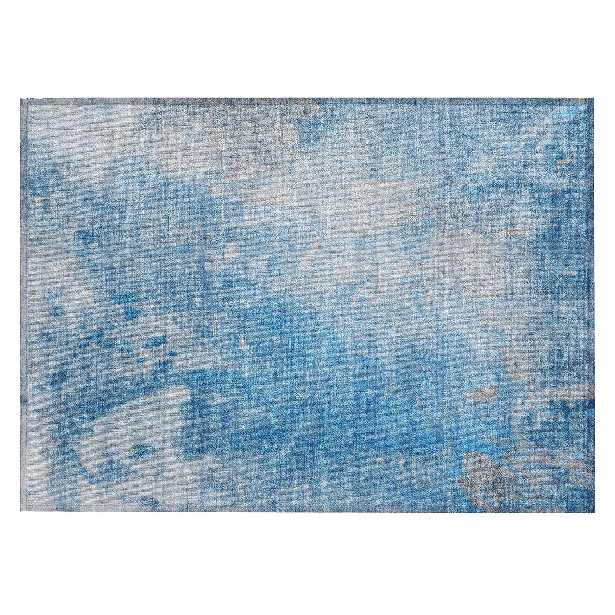 Machine Made ACN562 Blue  Rugs #color_blue 