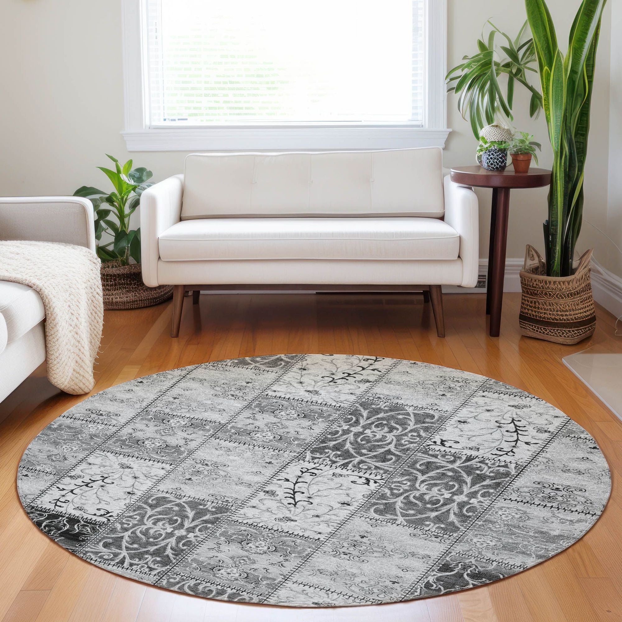 Machine Made ACN566 Gray  Rugs #color_gray 