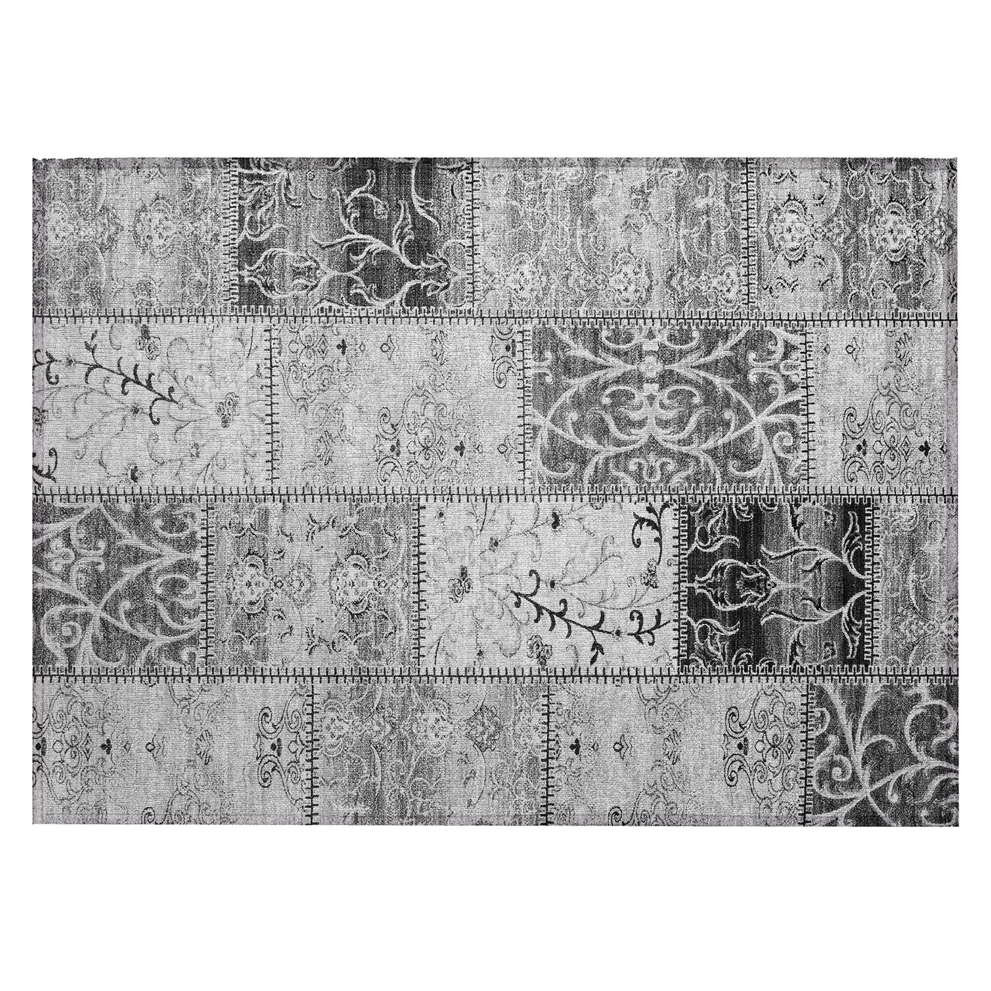 Machine Made ACN566 Gray  Rugs #color_gray 