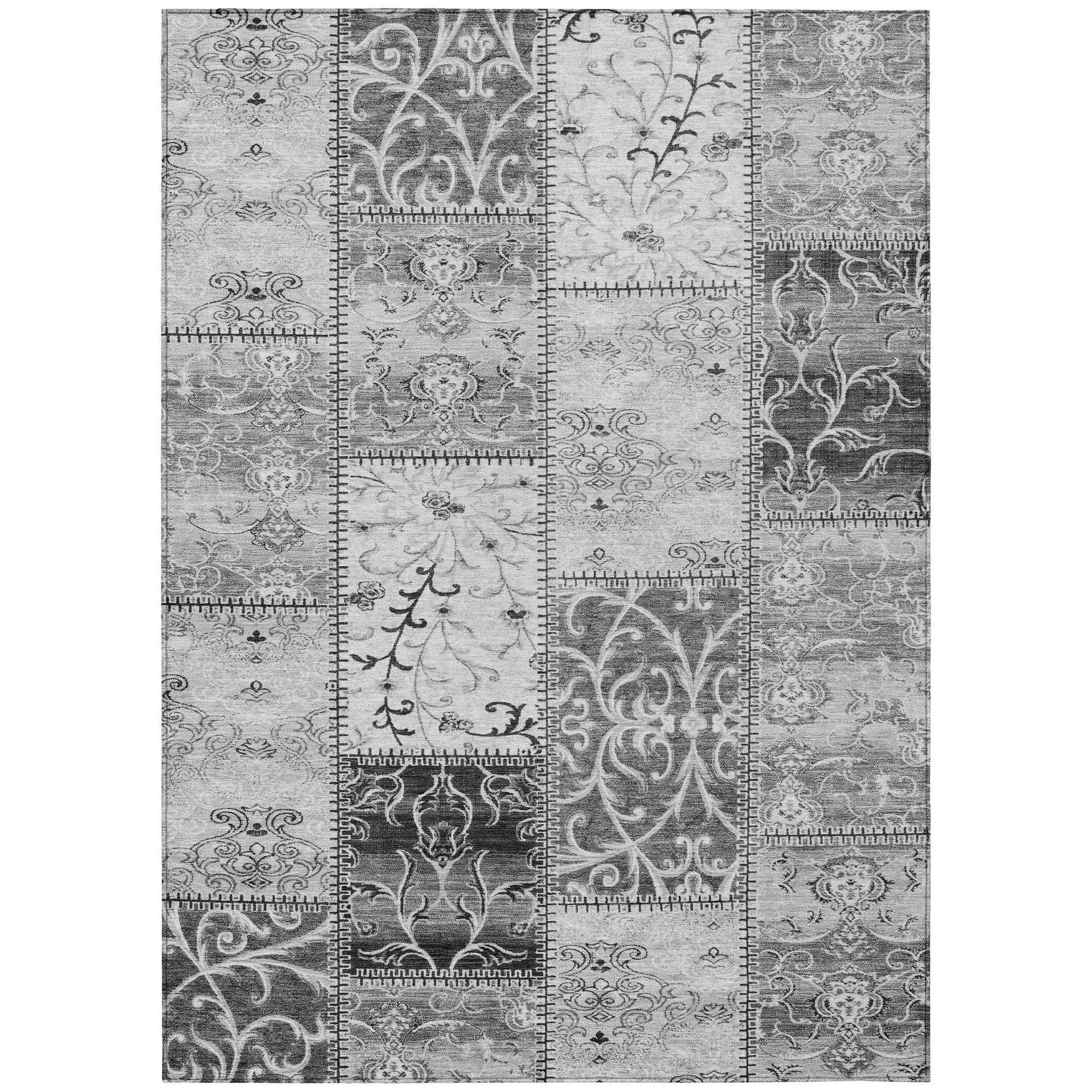 Machine Made ACN566 Gray  Rugs #color_gray 