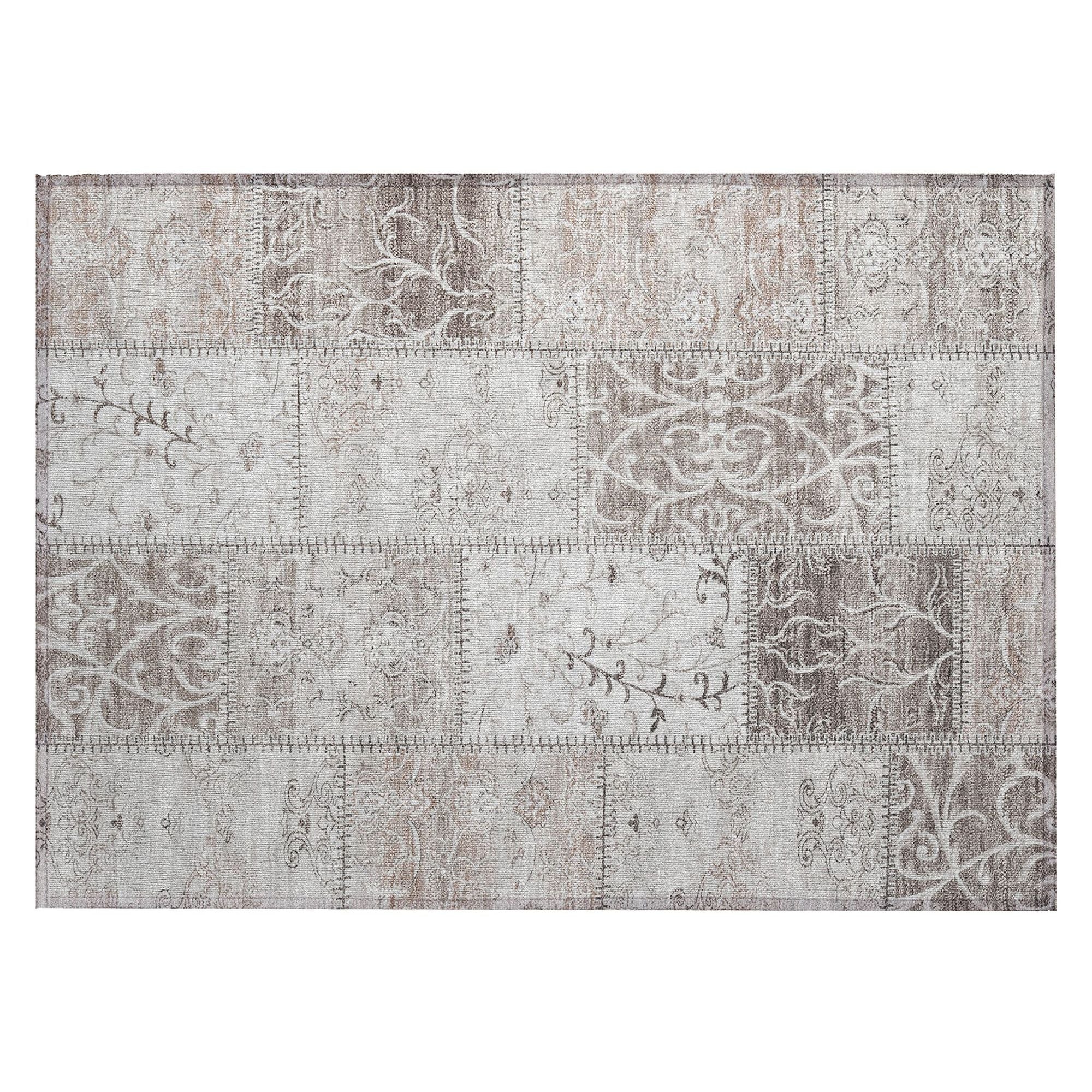 Machine Made ACN566 Taupe Brown Rugs #color_taupe brown