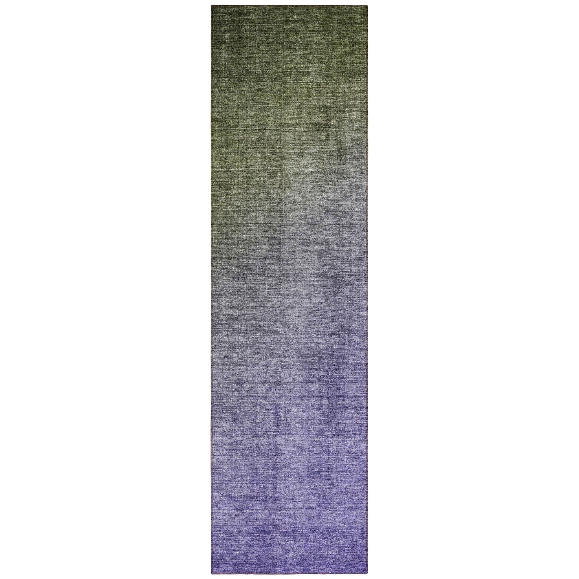 Machine Made ACN569 Olive Green Rugs #color_olive green