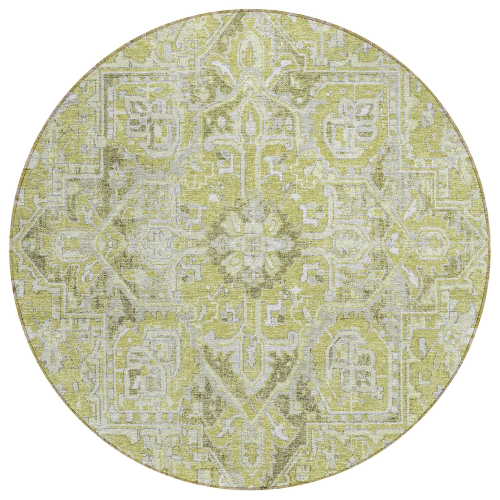 Machine Made ACN570 Aloe Green Rugs #color_aloe green