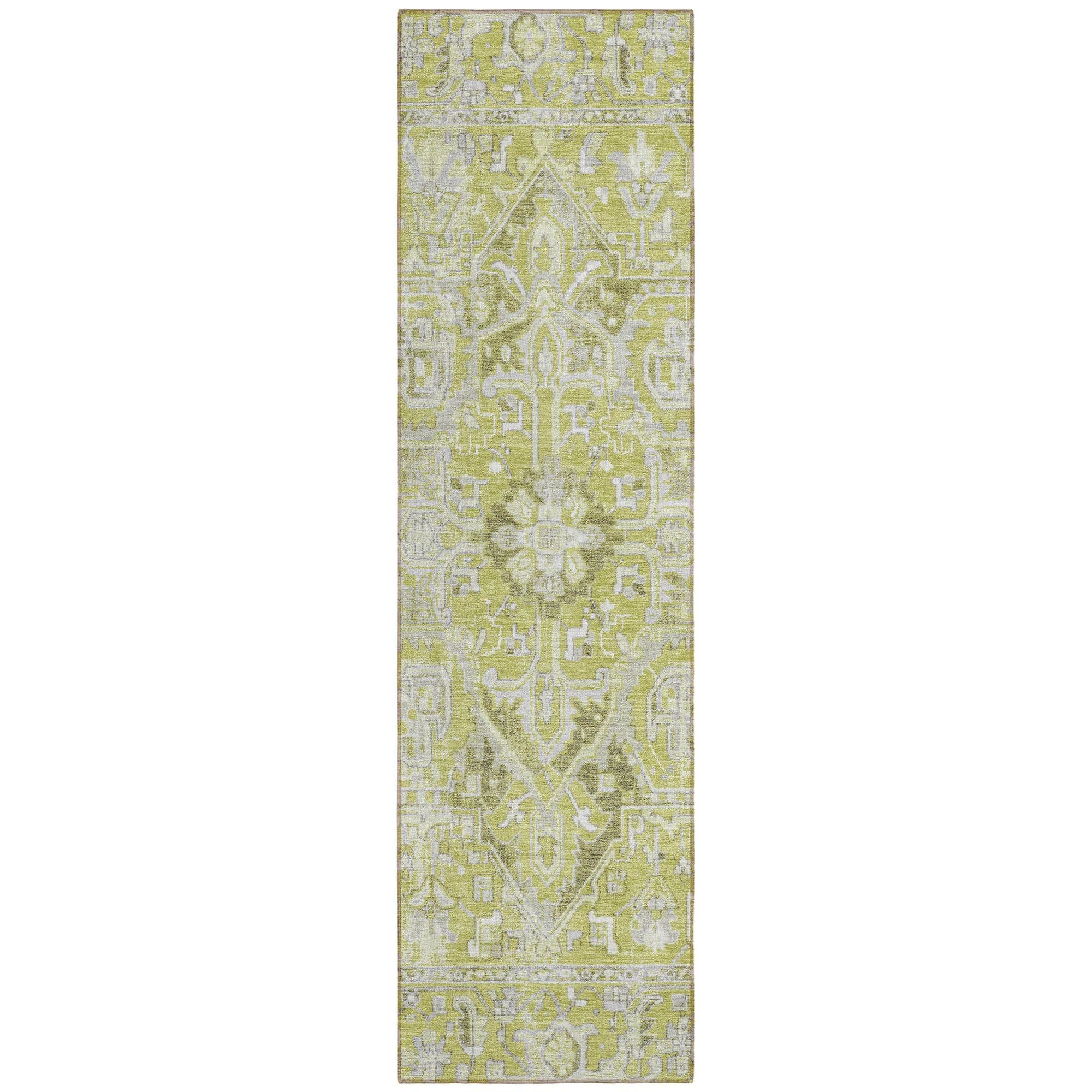 Machine Made ACN570 Aloe Green Rugs #color_aloe green