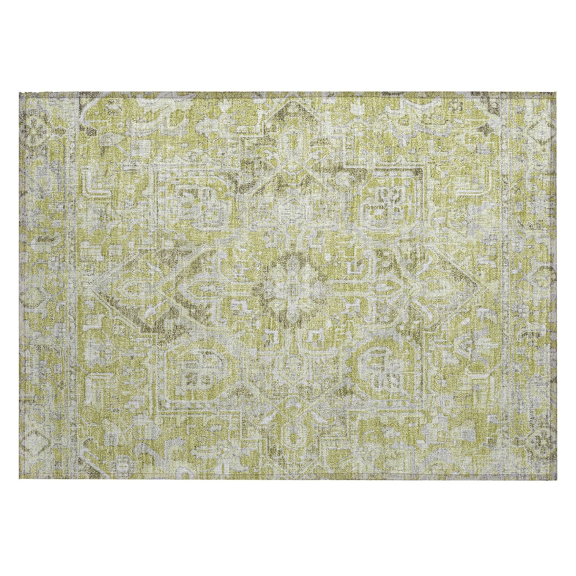 Machine Made ACN570 Aloe Green Rugs #color_aloe green