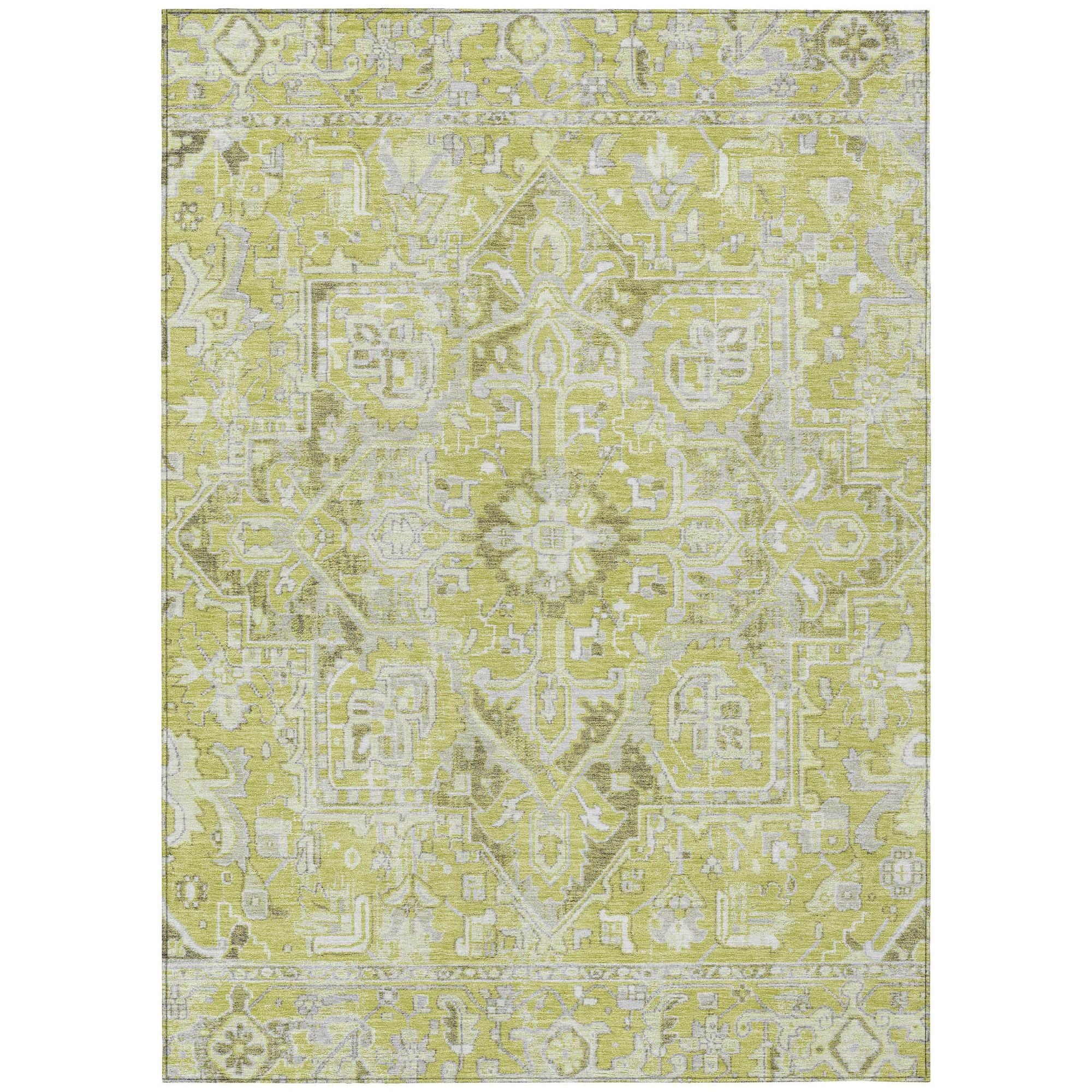 Machine Made ACN570 Aloe Green Rugs #color_aloe green