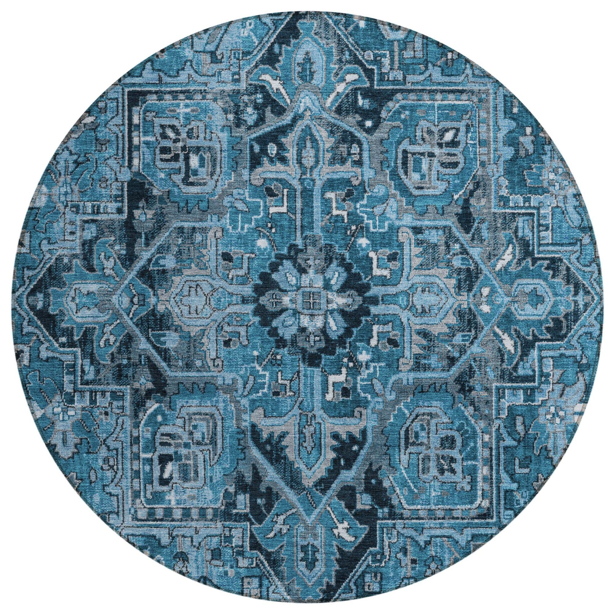 Machine Made ACN570 Blue  Rugs #color_blue 