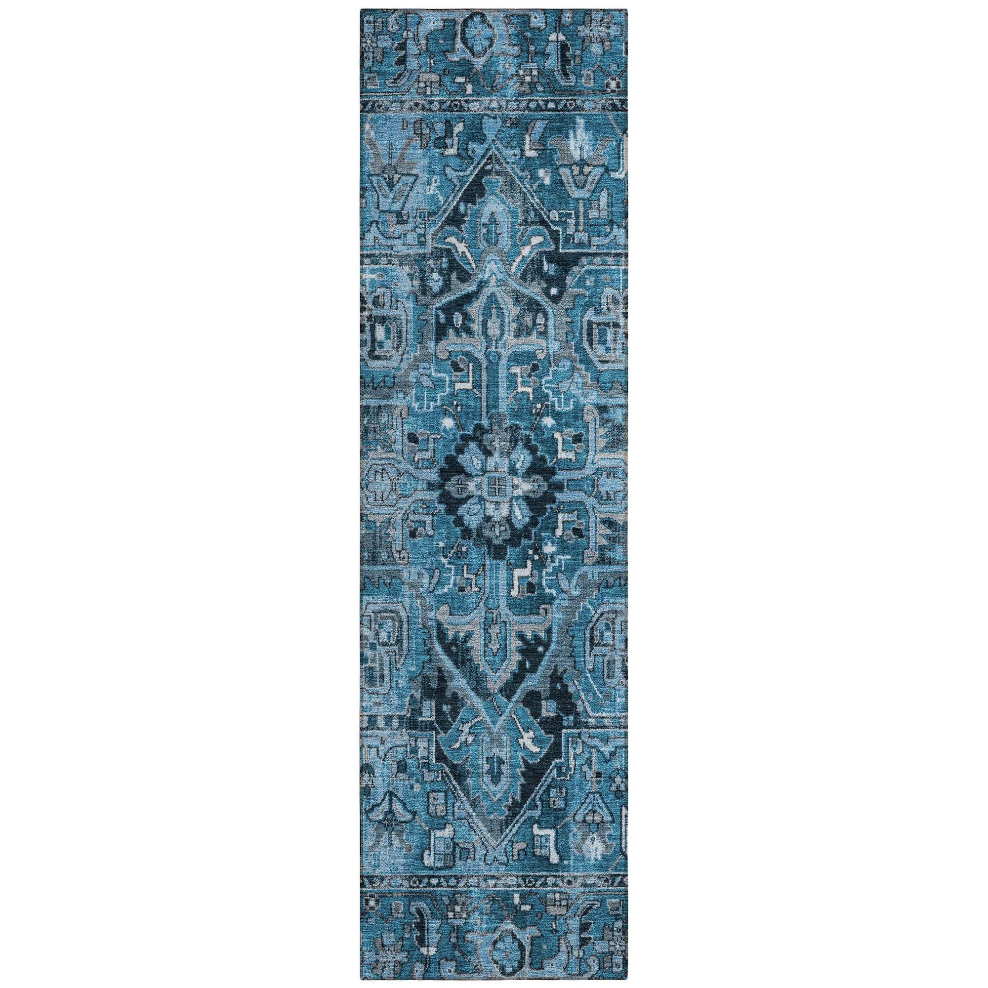 Machine Made ACN570 Blue  Rugs #color_blue 