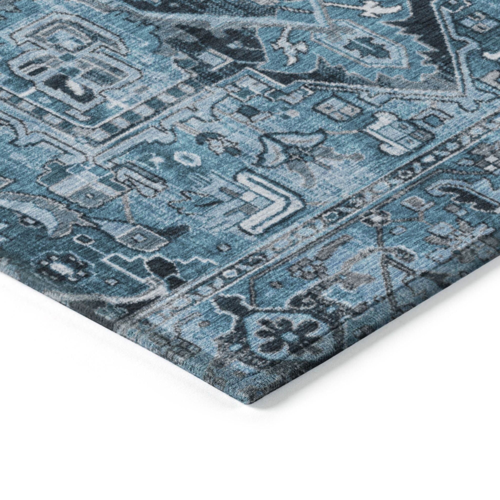 Machine Made ACN570 Blue  Rugs #color_blue 