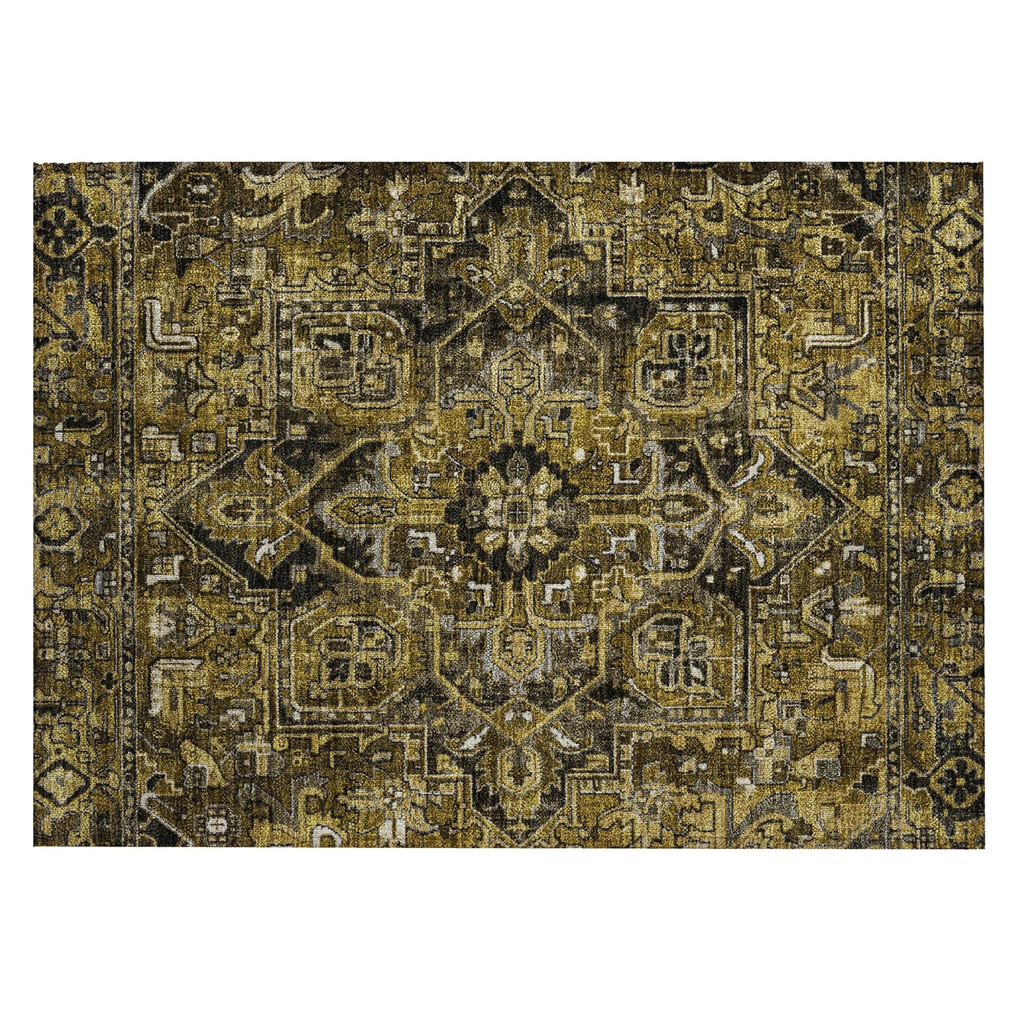 Machine Made ACN570 Brown  Rugs #color_brown 