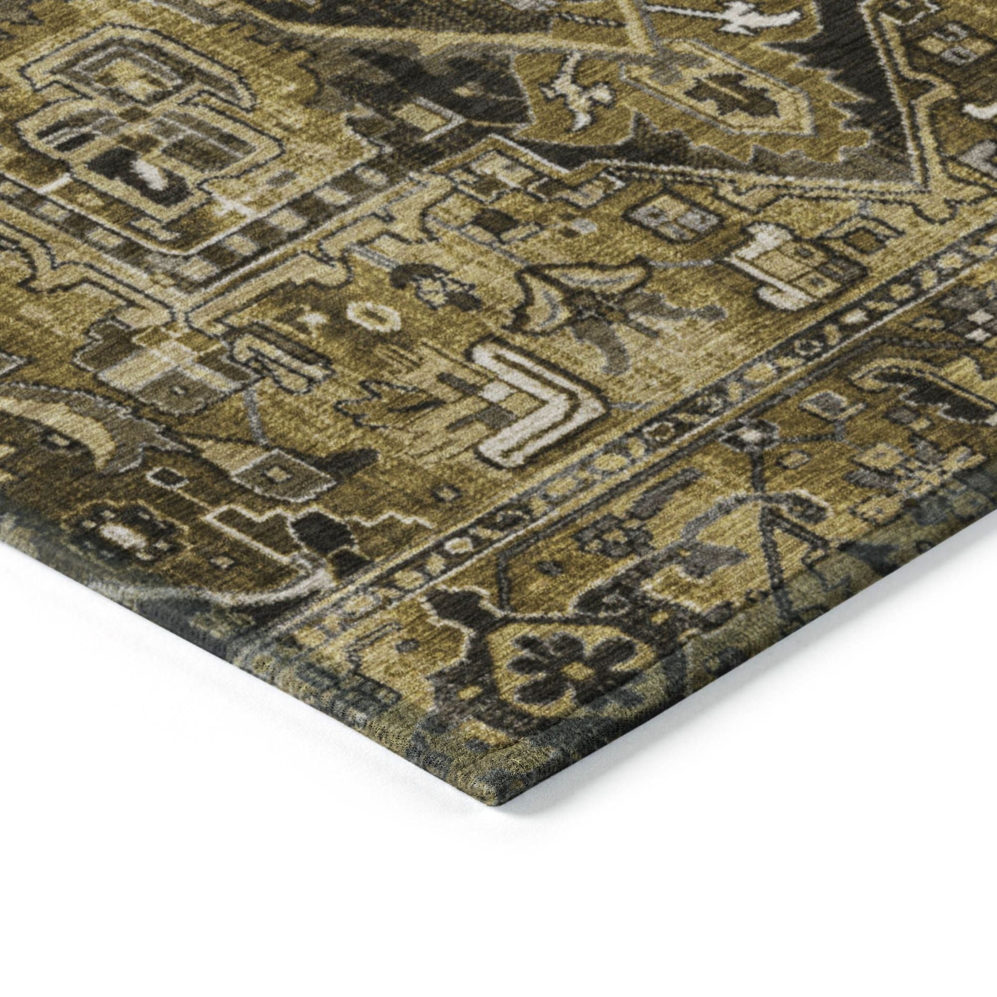 Machine Made ACN570 Brown  Rugs #color_brown 